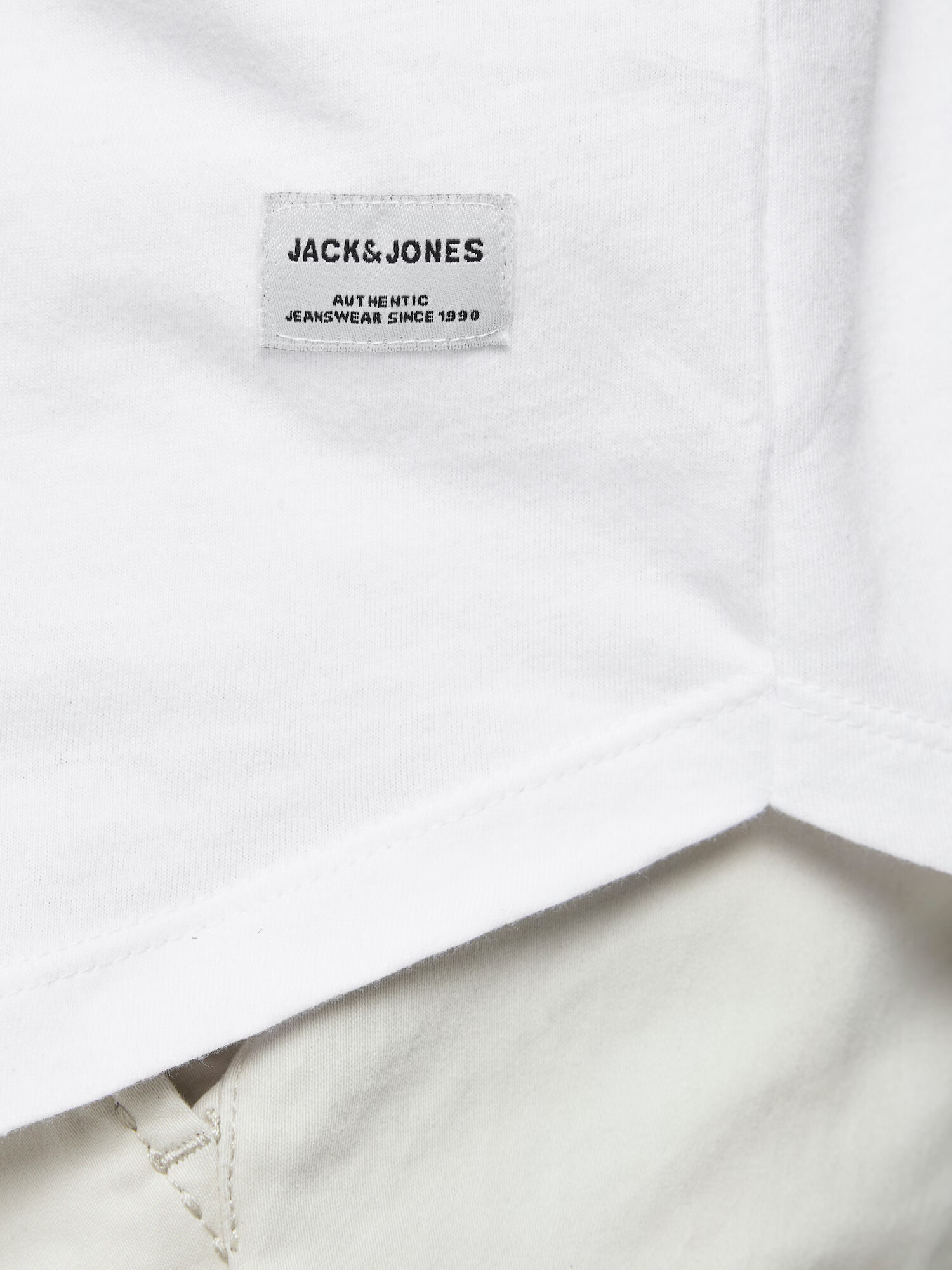 JACK & JONES Tricou 'Noa' alb - Pled.ro