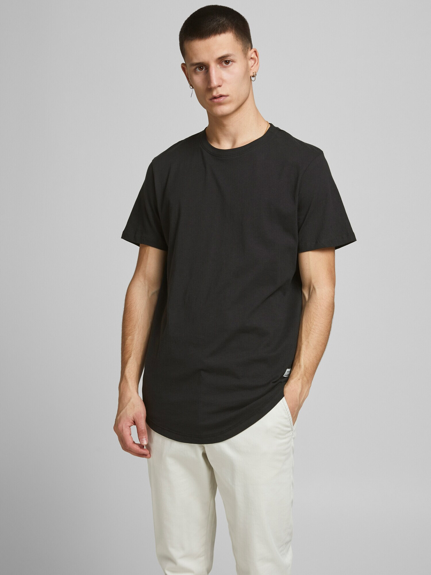 JACK & JONES Tricou 'Noa' alb - Pled.ro