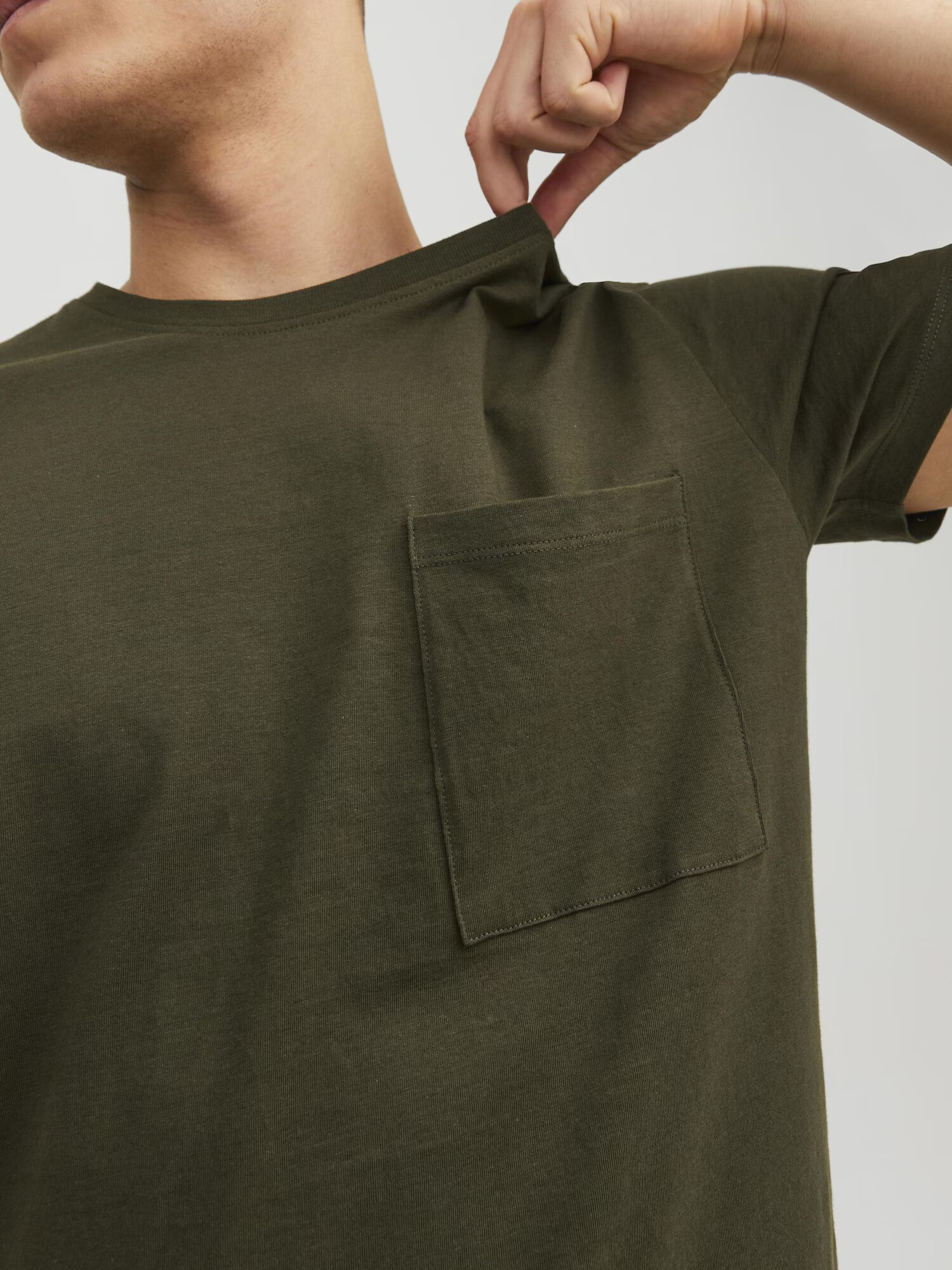 JACK & JONES Tricou 'Noa' verde închis - Pled.ro