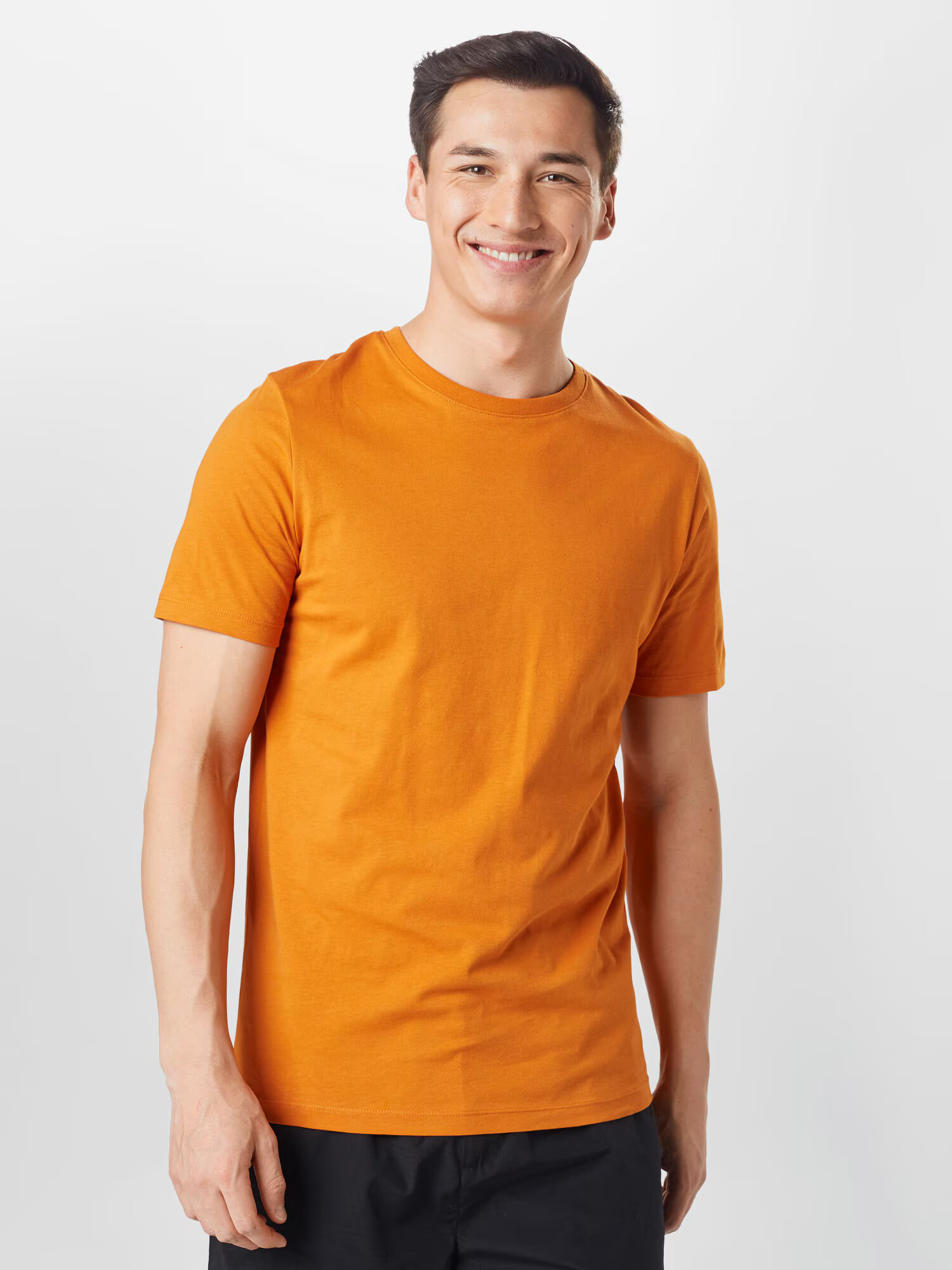 JACK & JONES Tricou portocaliu mandarină - Pled.ro