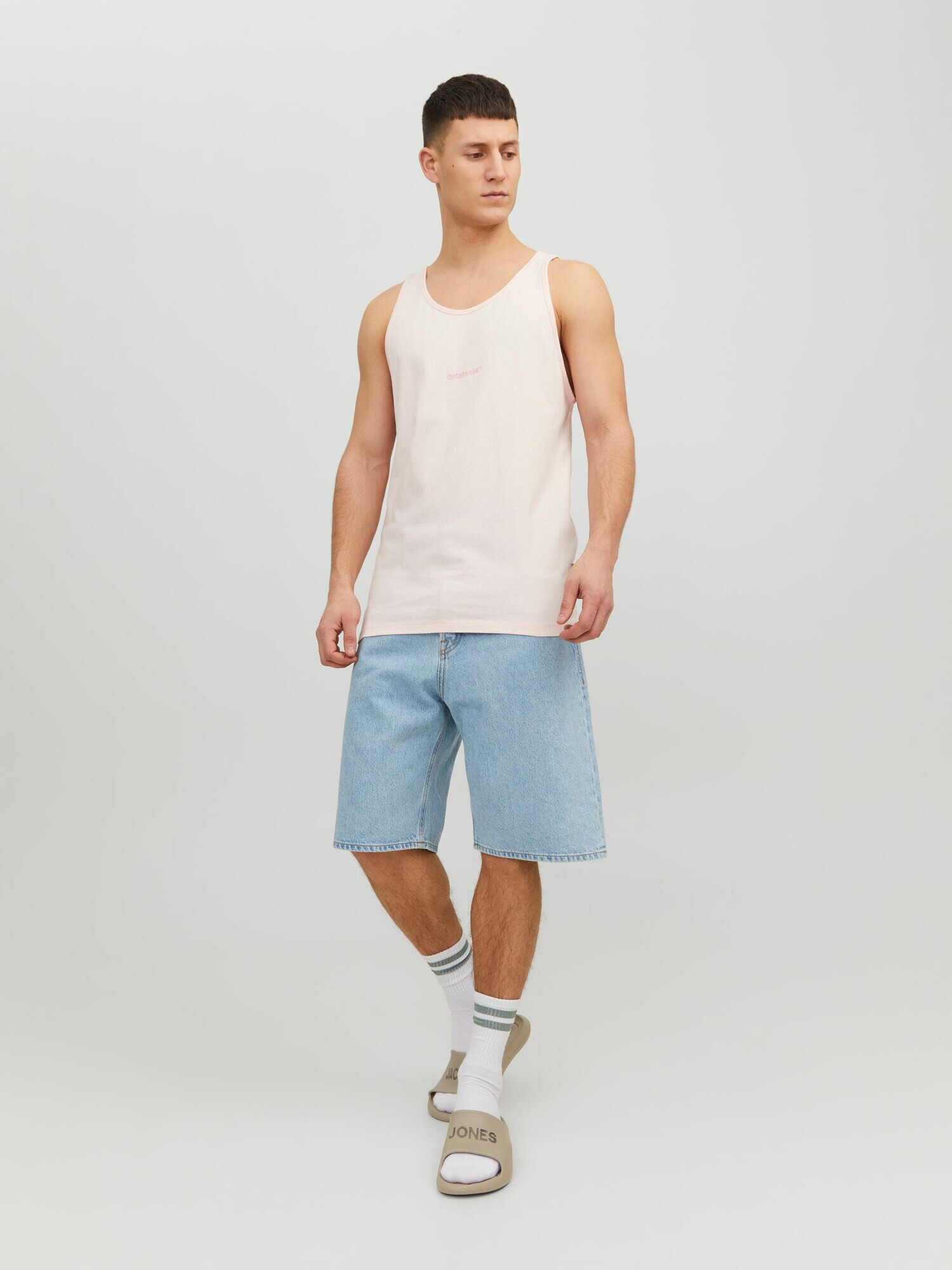 JACK & JONES Tricou roz - Pled.ro