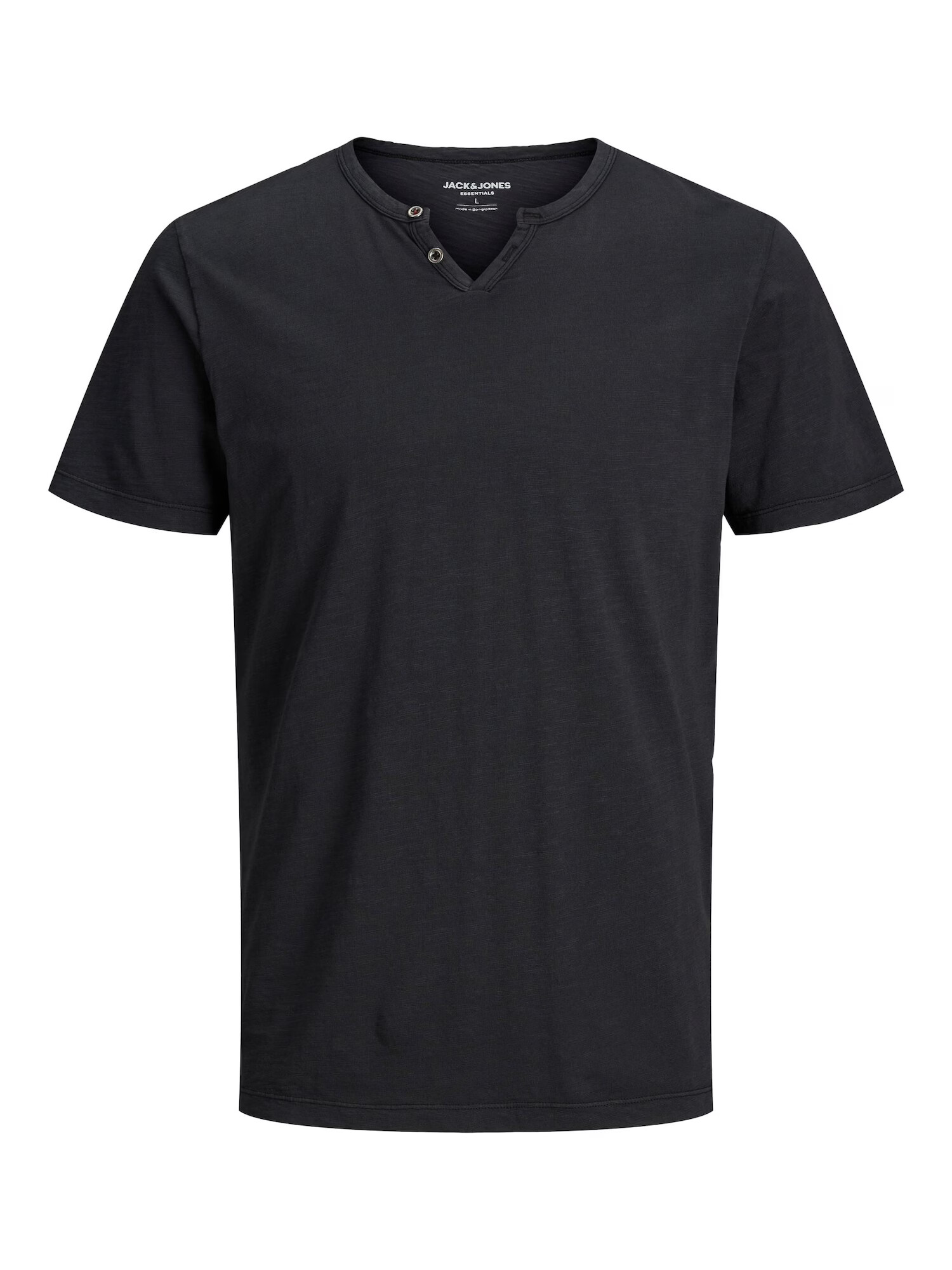 JACK & JONES Tricou 'Split' negru - Pled.ro