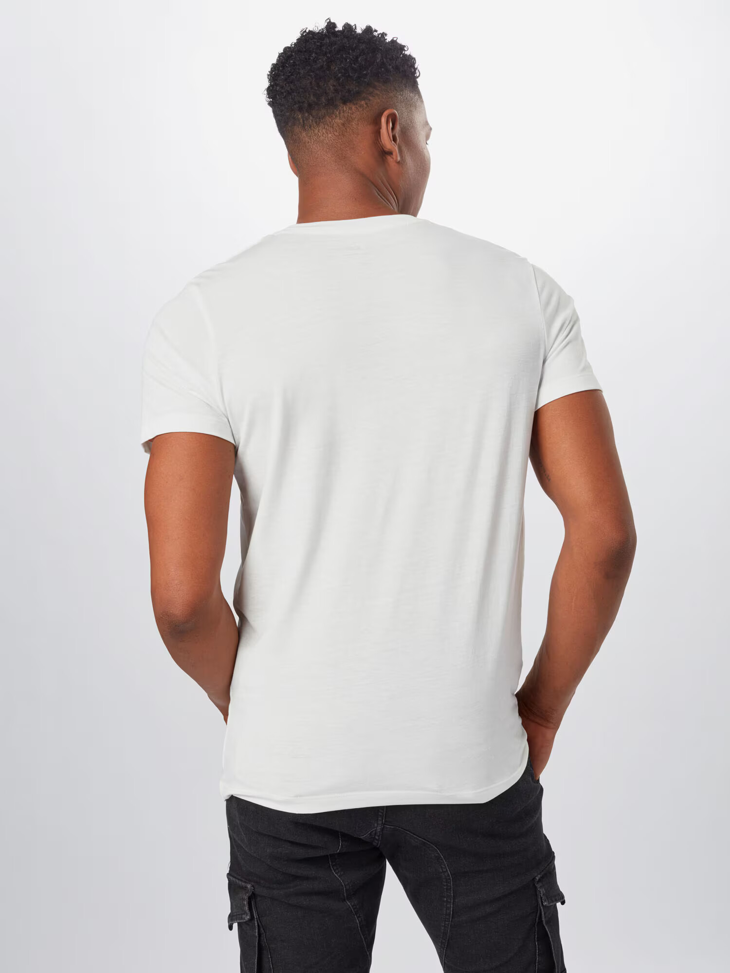 JACK & JONES Tricou 'Tons' portocaliu / negru / alb natural - Pled.ro