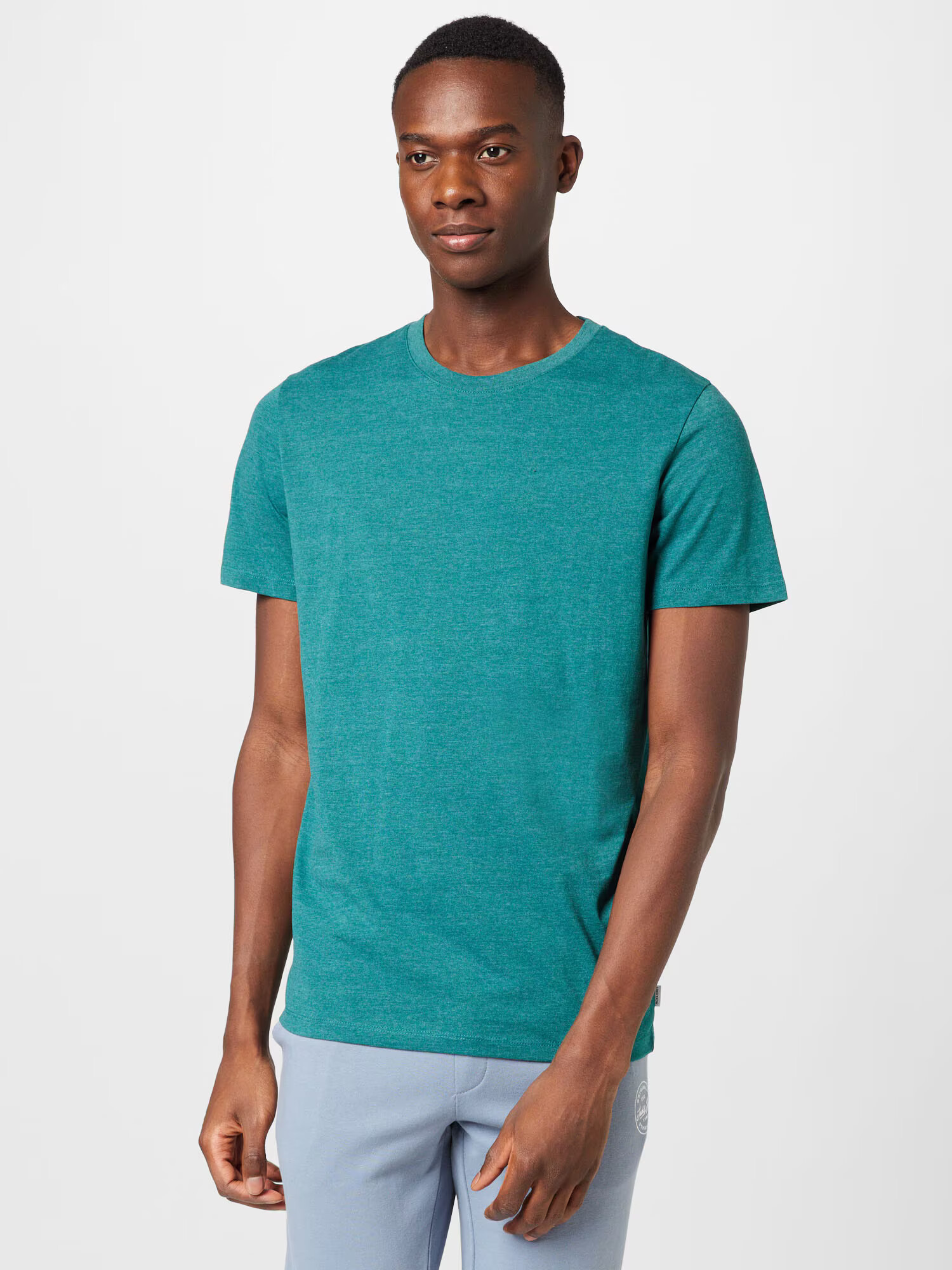 JACK & JONES Tricou verde închis - Pled.ro