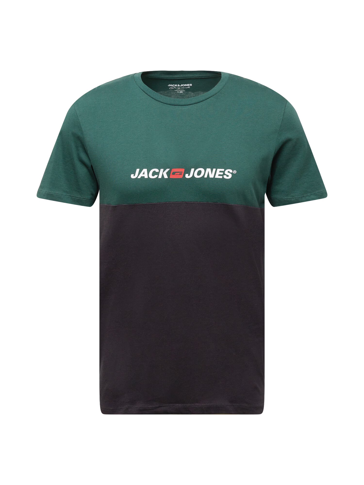 JACK & JONES Tricou verde smarald / roșu / negru / alb - Pled.ro