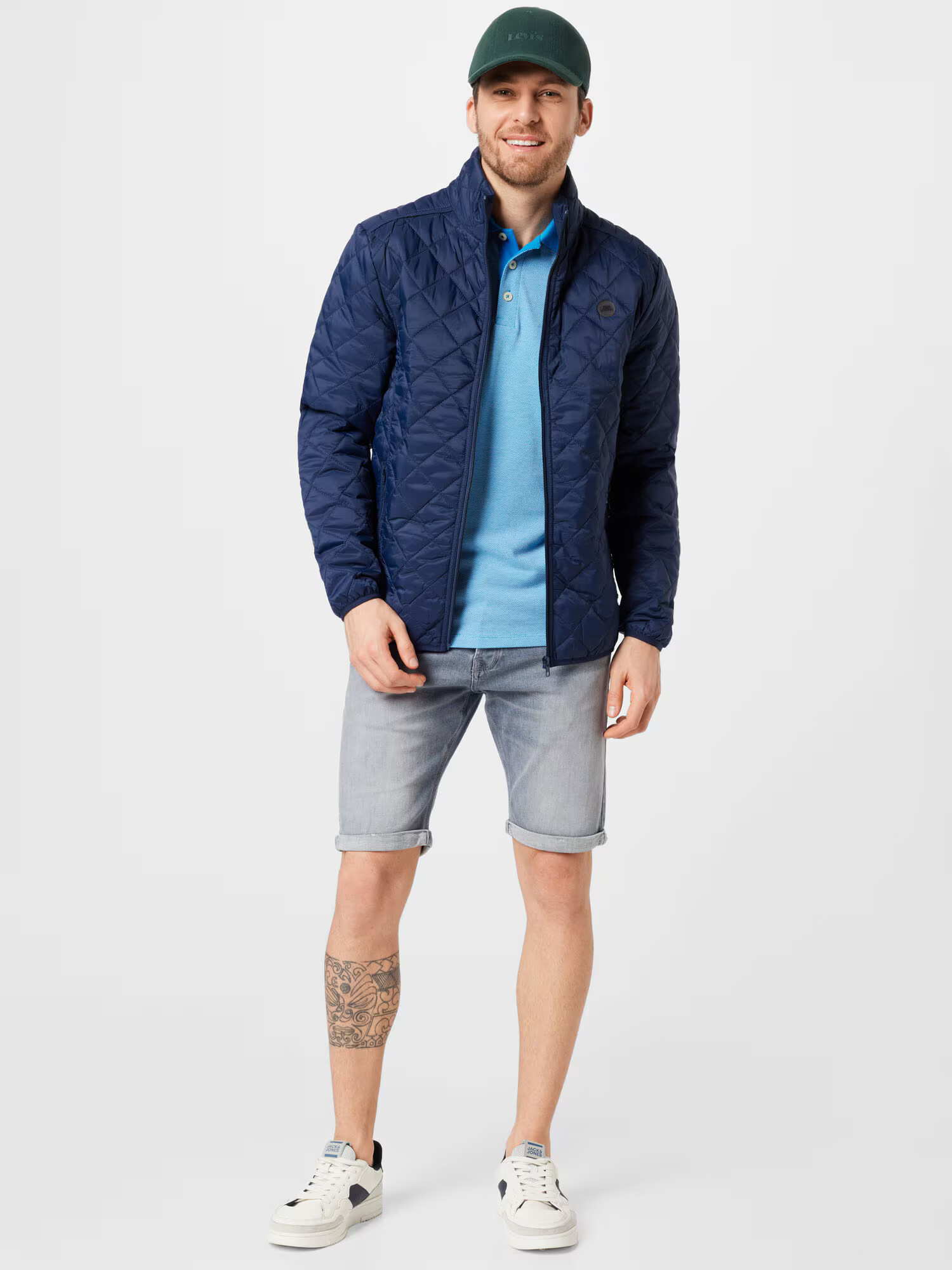 JACK & JONES Tricou 'Win' albastru marin / azur / galben / roșu / alb - Pled.ro