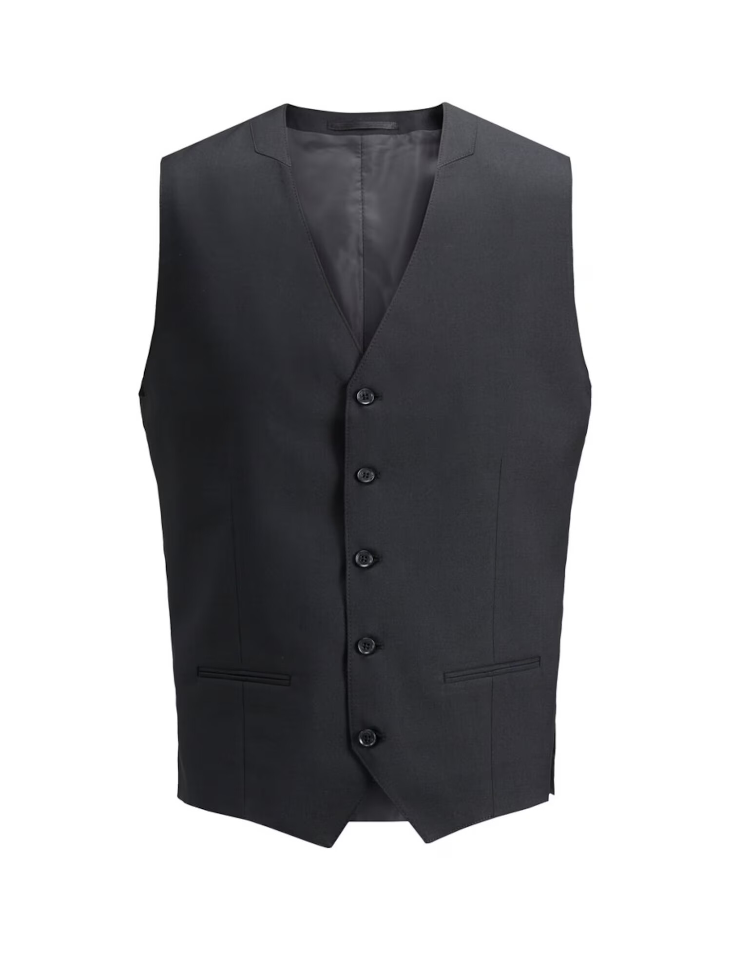 JACK & JONES Vestă de costum negru - Pled.ro