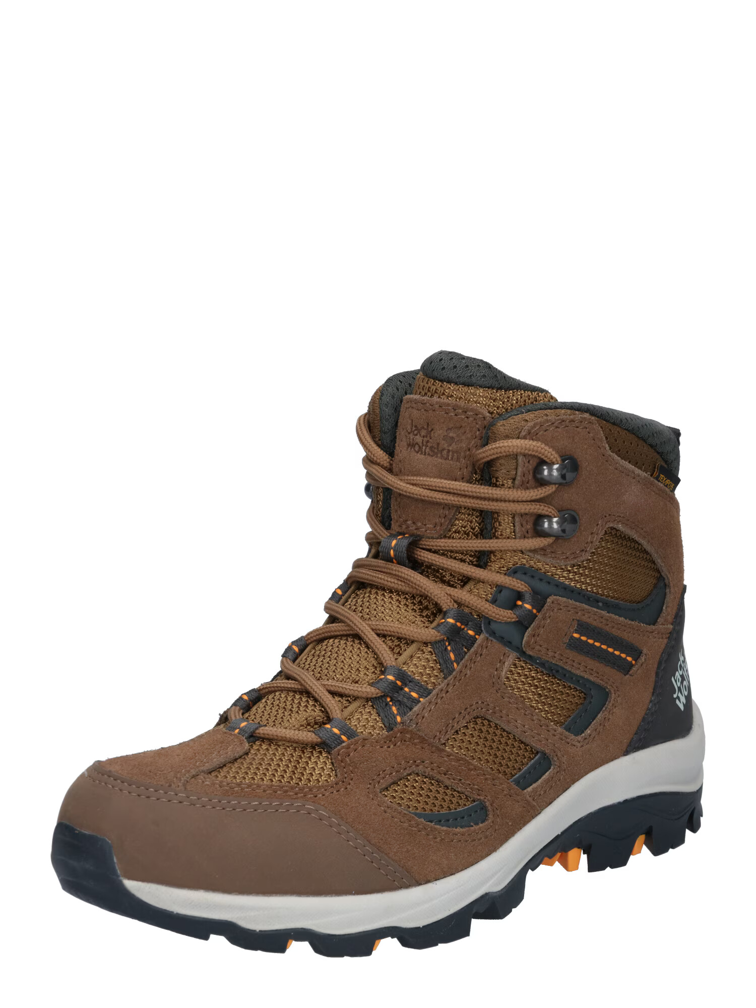 JACK WOLFSKIN Botine 'Vojo 3' maro / negru - Pled.ro