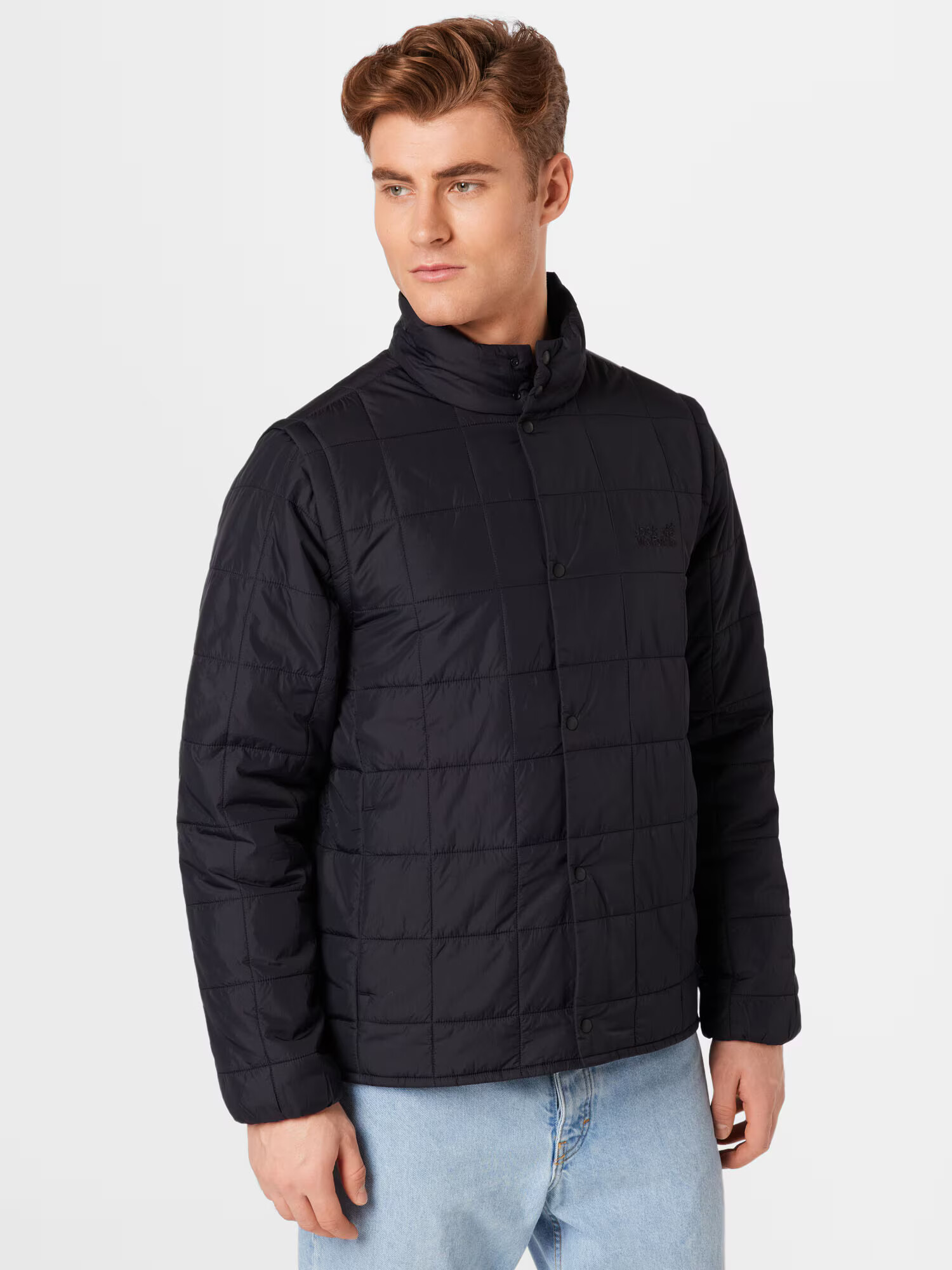 JACK WOLFSKIN Geacă de primăvară-toamnă 'DEEP LAKE' negru - Pled.ro