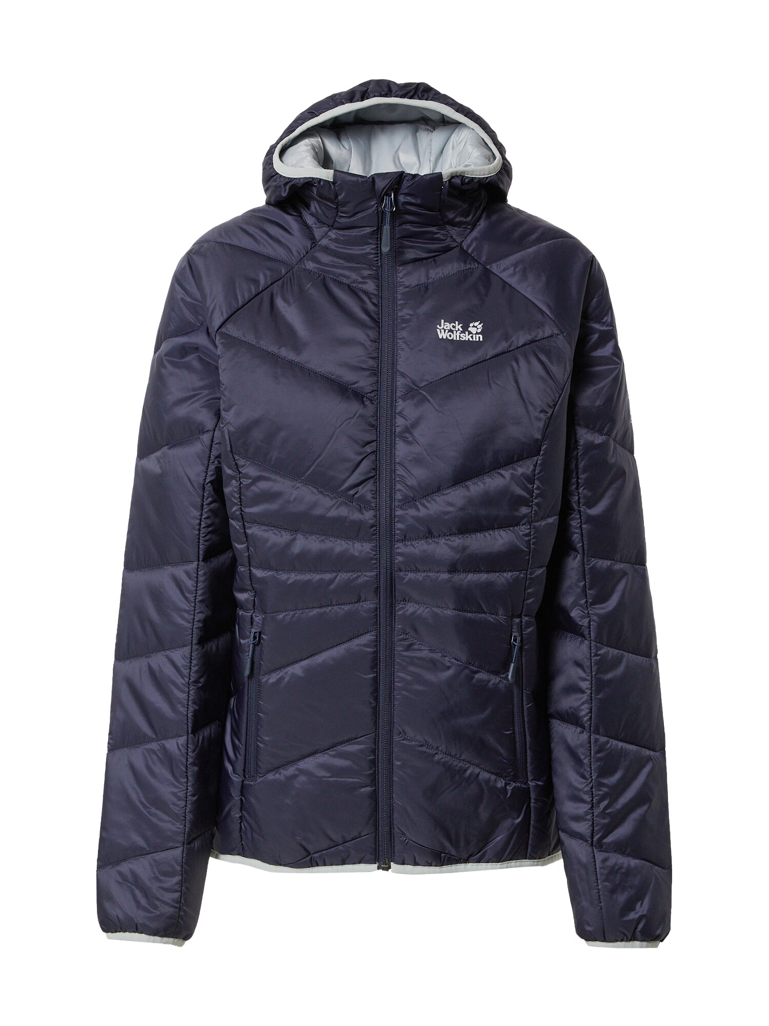 JACK WOLFSKIN Geacă outdoor 'ARGON' gri grafit / alb - Pled.ro