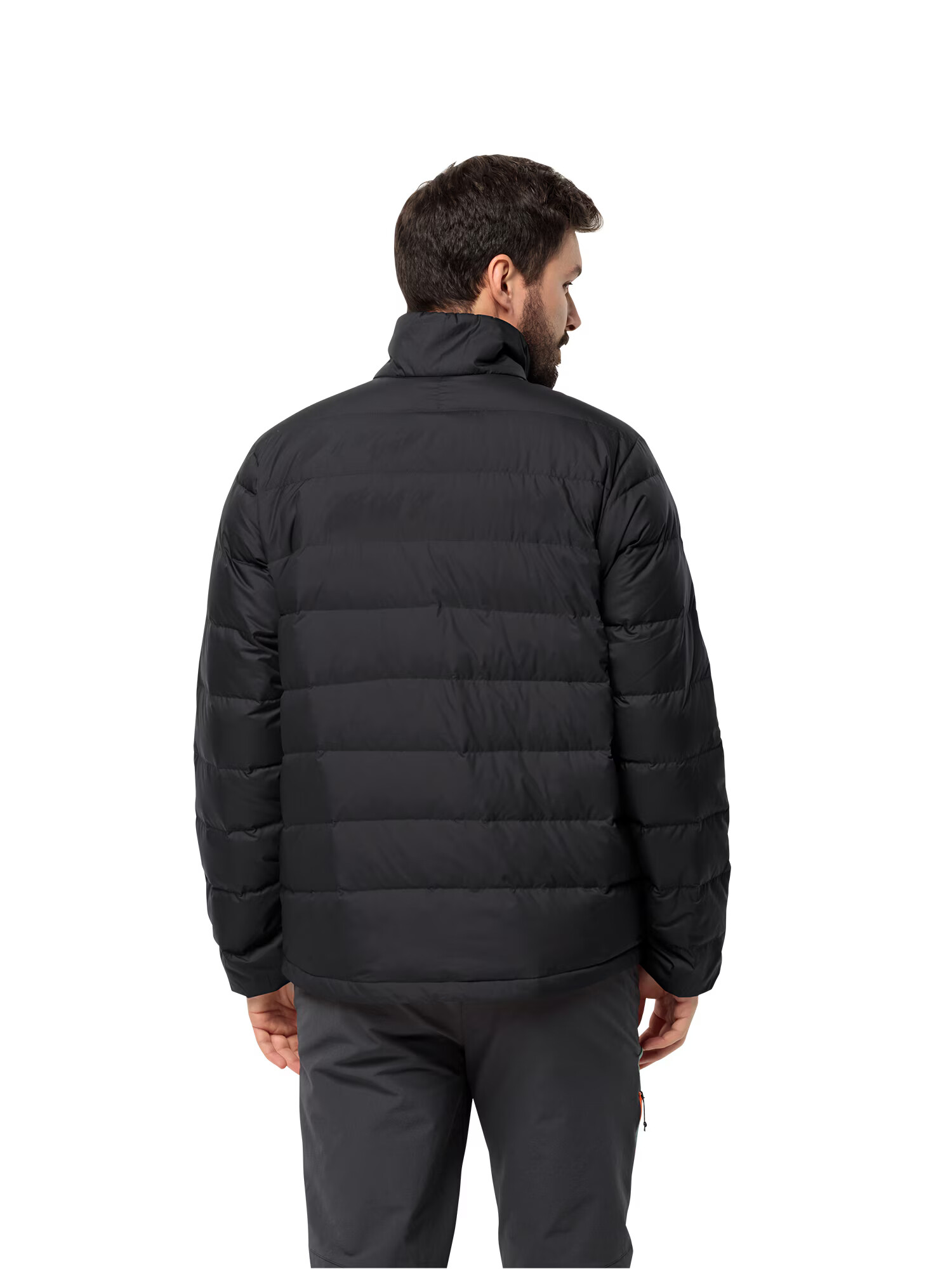 JACK WOLFSKIN Geacă outdoor 'ATHER' gri / negru - Pled.ro