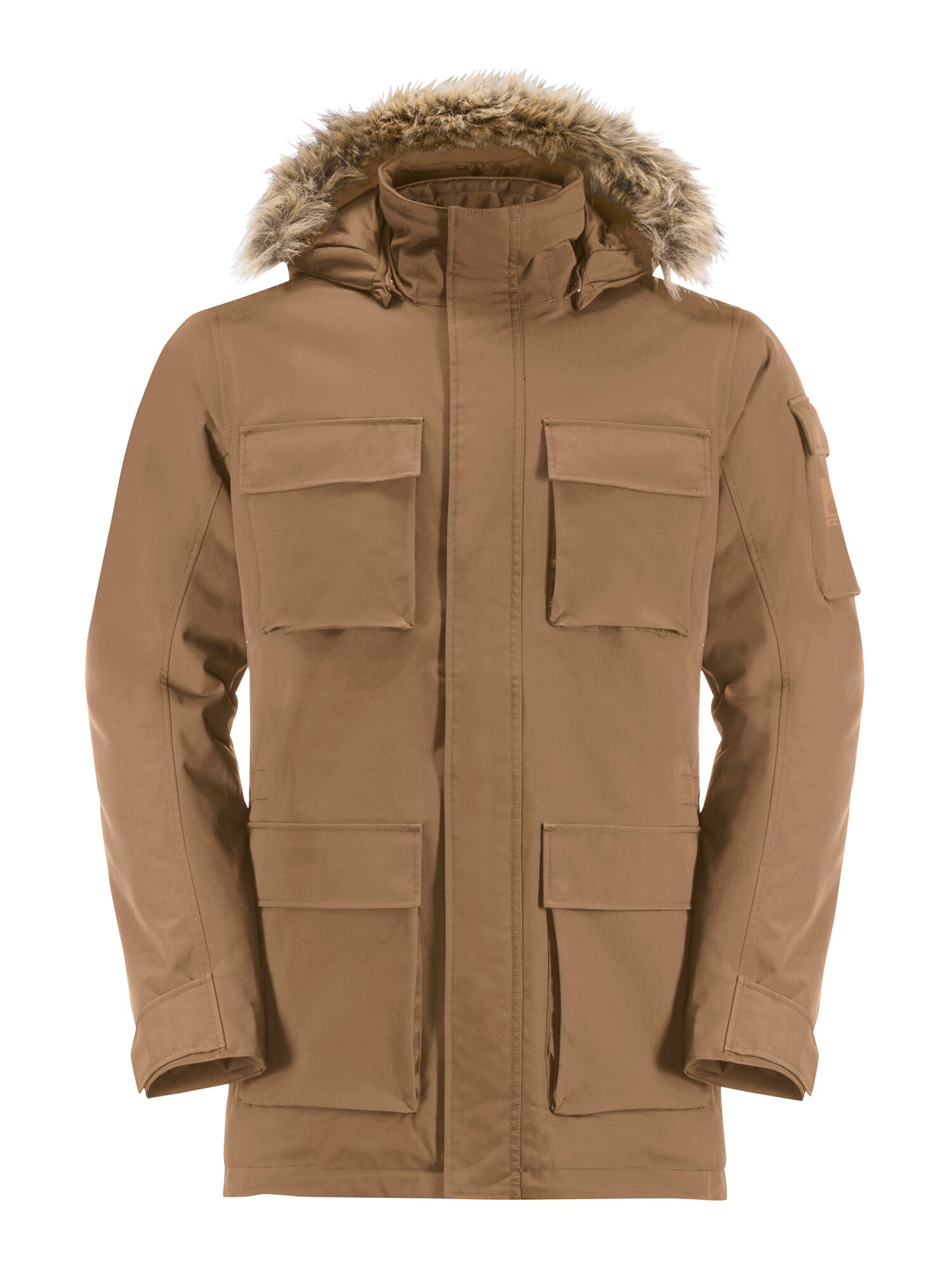 JACK WOLFSKIN Geacă outdoor 'Glacier Canyon' maro - Pled.ro