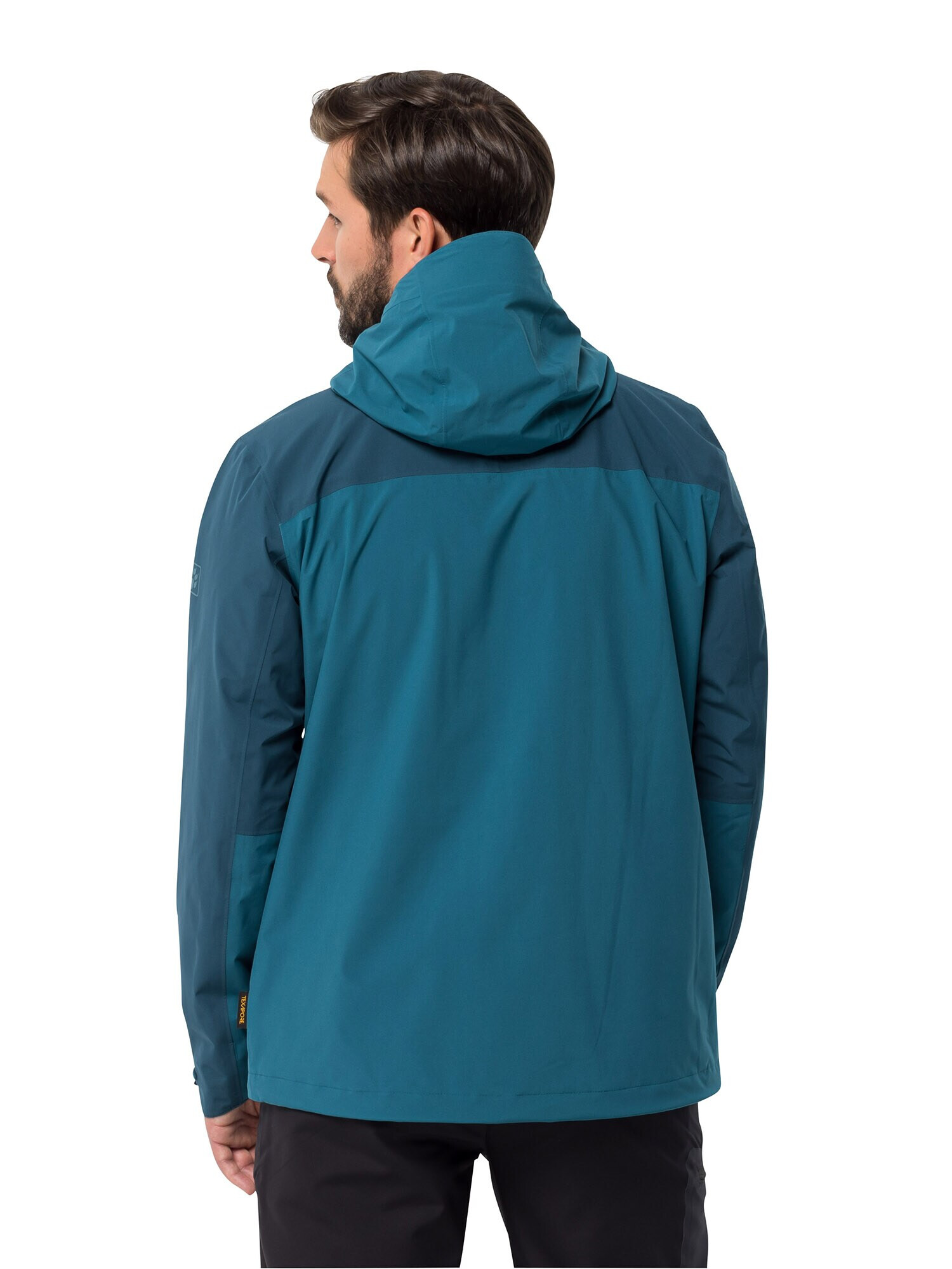 JACK WOLFSKIN Geacă outdoor 'Go Hike' cyan / verde limetă / verde petrol - Pled.ro