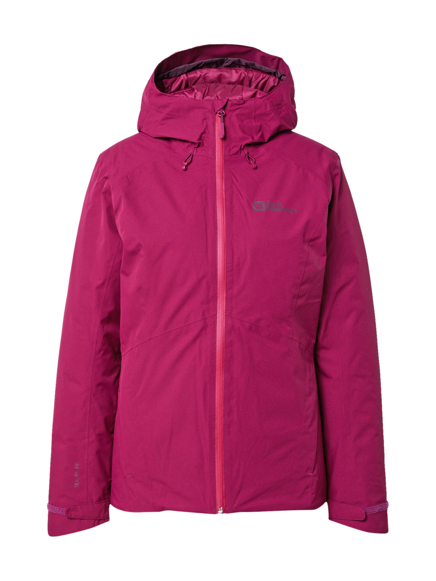 JACK WOLFSKIN Geacă outdoor gri metalic / mov zmeură - Pled.ro