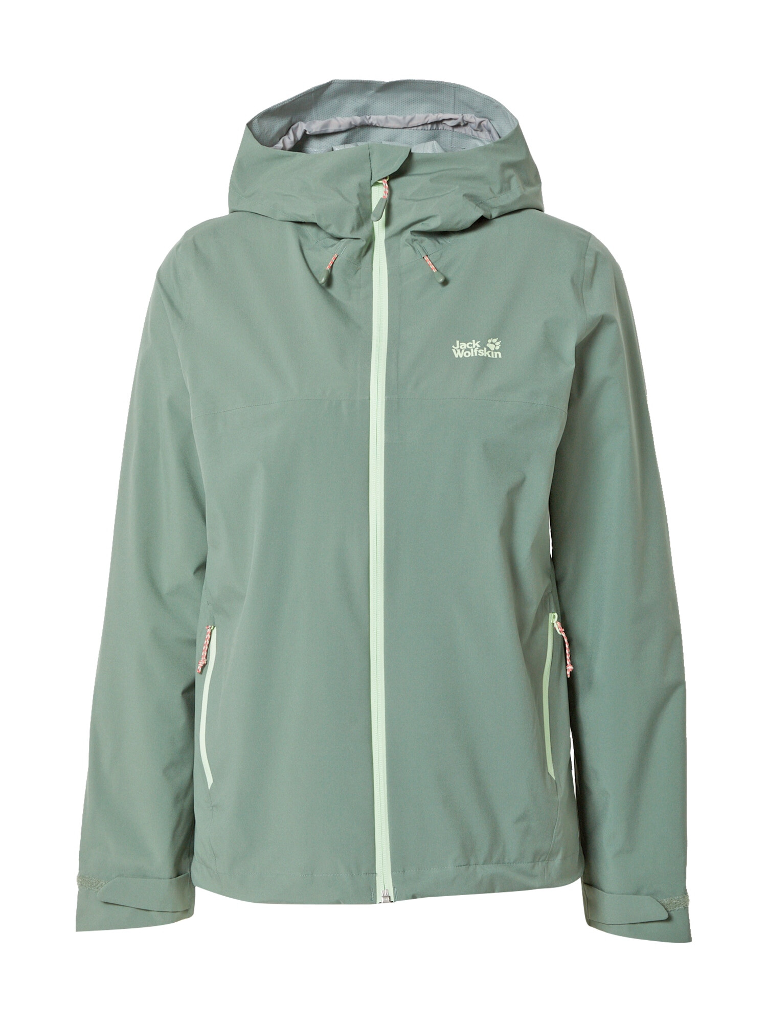 JACK WOLFSKIN Geacă outdoor 'Highest Peak' verde / verde pastel - Pled.ro