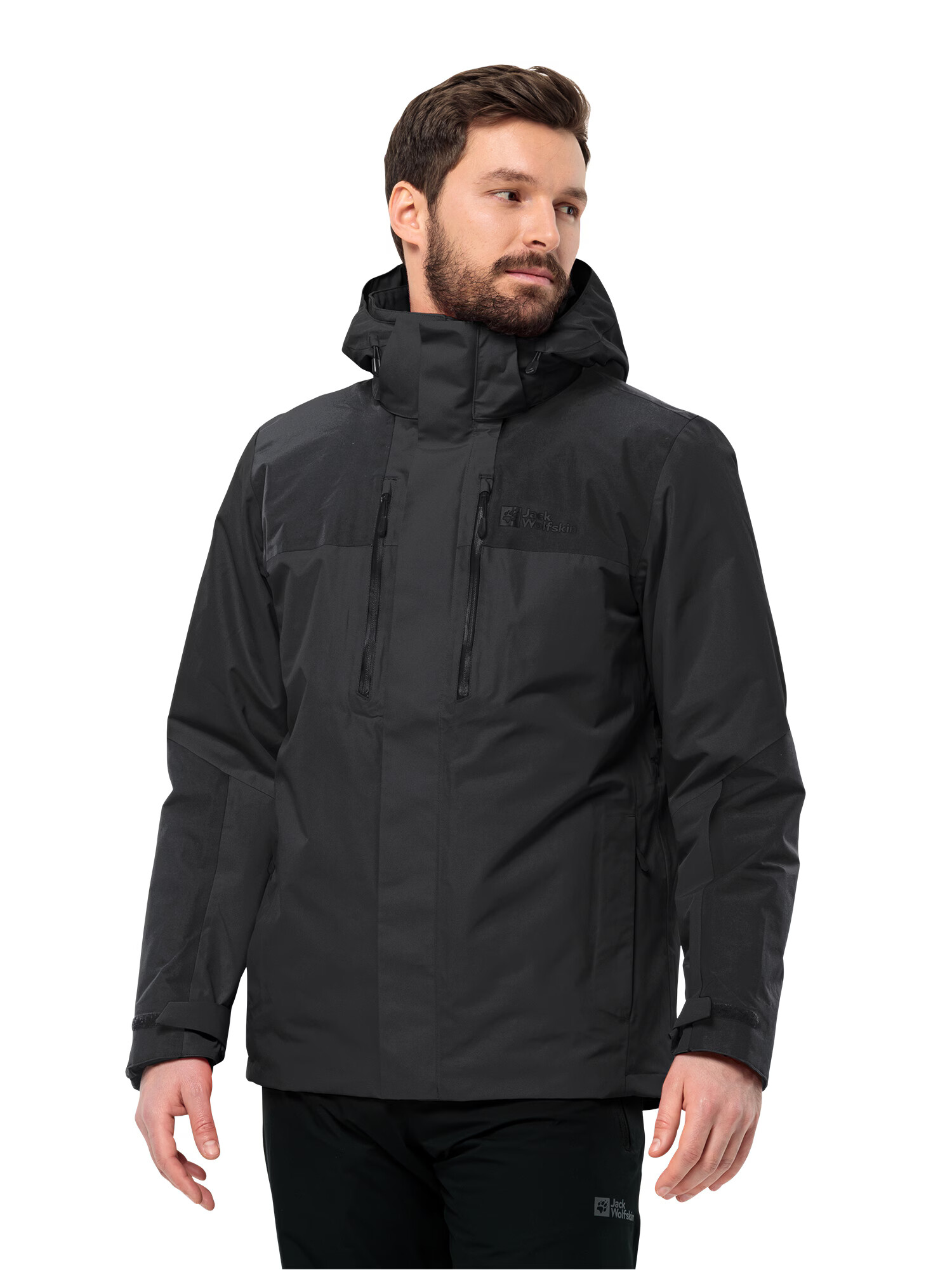 JACK WOLFSKIN Geacă outdoor 'JASPER' negru - Pled.ro