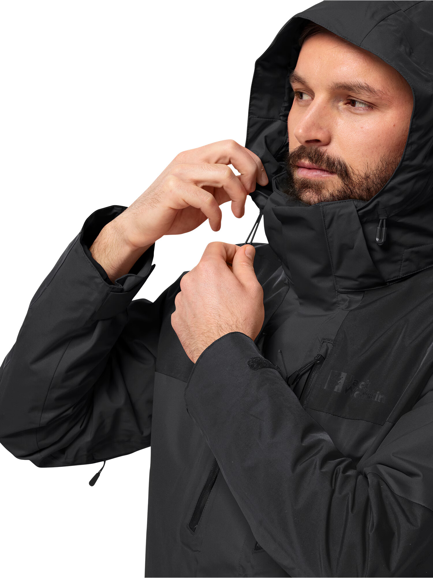 JACK WOLFSKIN Geacă outdoor 'JASPER' negru - Pled.ro