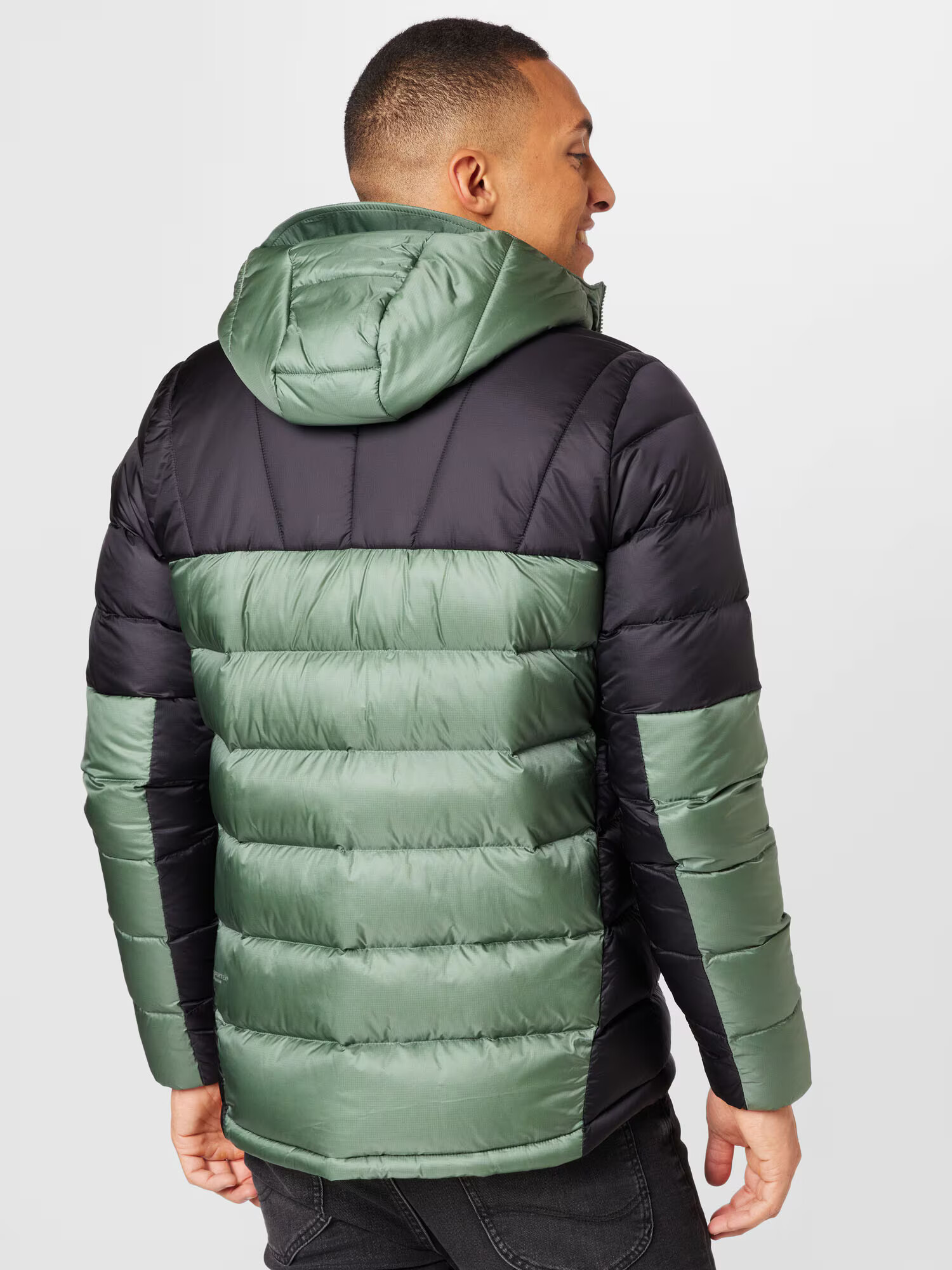 JACK WOLFSKIN Geacă outdoor 'NEBELHORN' verde închis / negru - Pled.ro