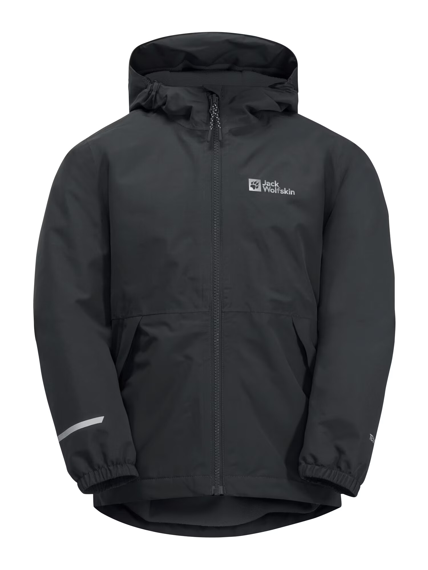 JACK WOLFSKIN Geacă outdoor 'SNOWY DAYS' negru / alb - Pled.ro