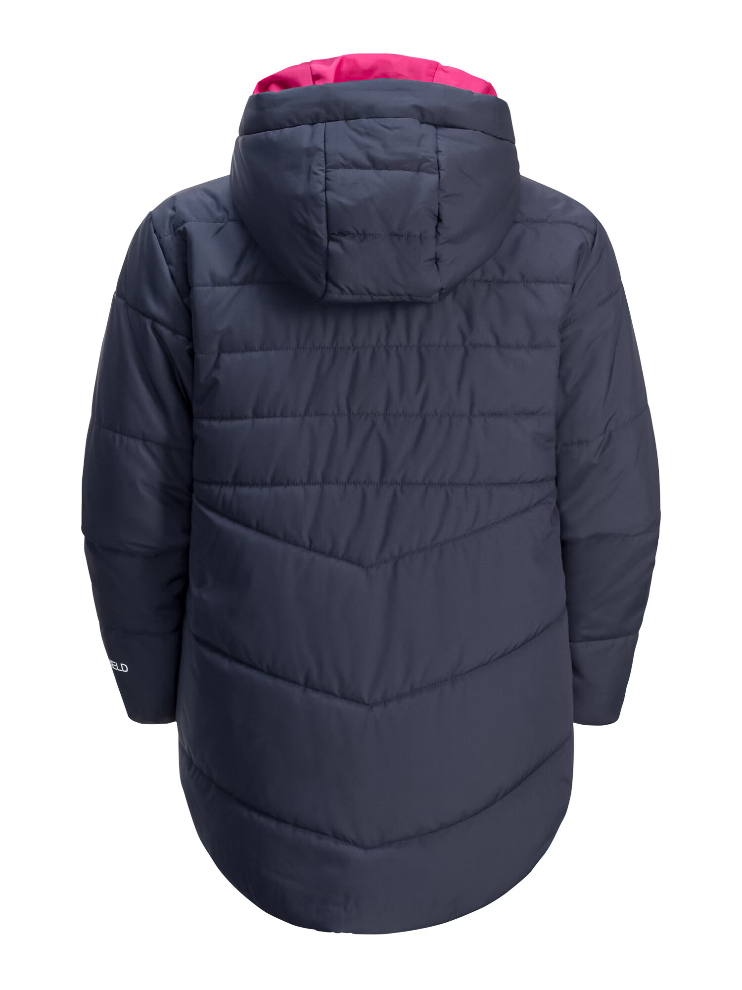 JACK WOLFSKIN Geacă outdoor 'Solyd' albastru noapte / roși aprins / alb - Pled.ro