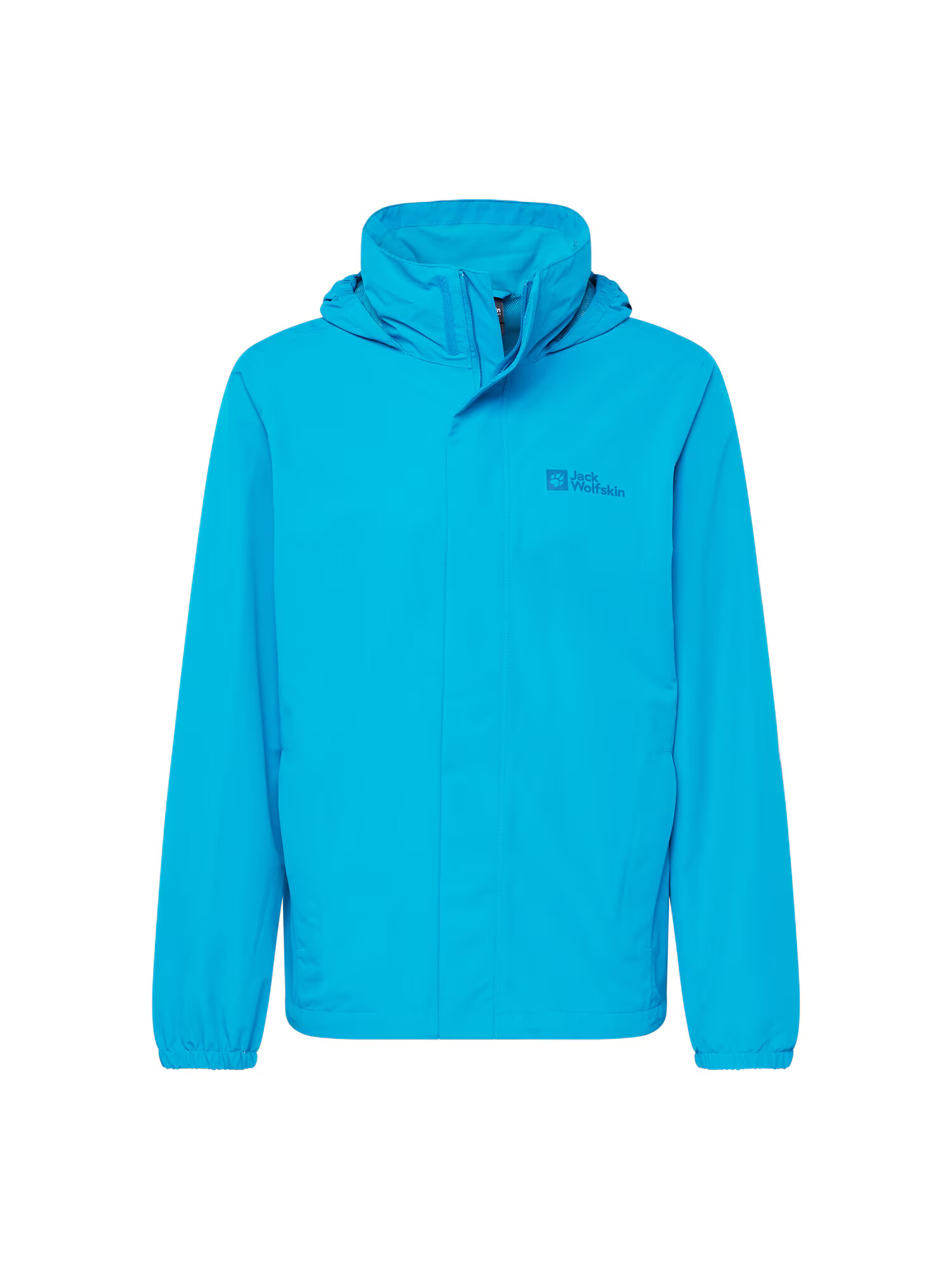 JACK WOLFSKIN Geacă outdoor 'STORMY POINT' albastru aqua - Pled.ro