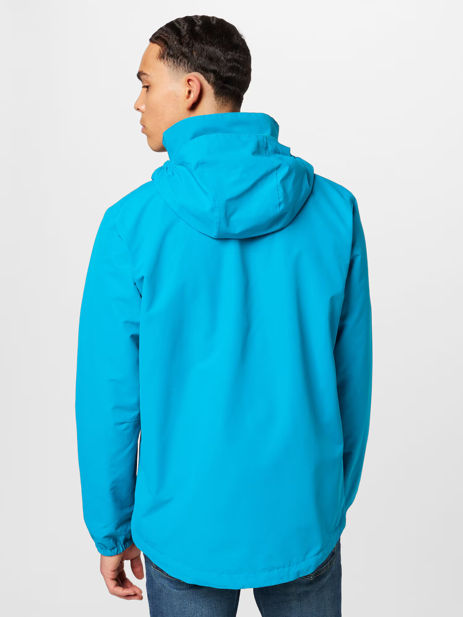 JACK WOLFSKIN Geacă outdoor 'STORMY POINT' albastru aqua - Pled.ro