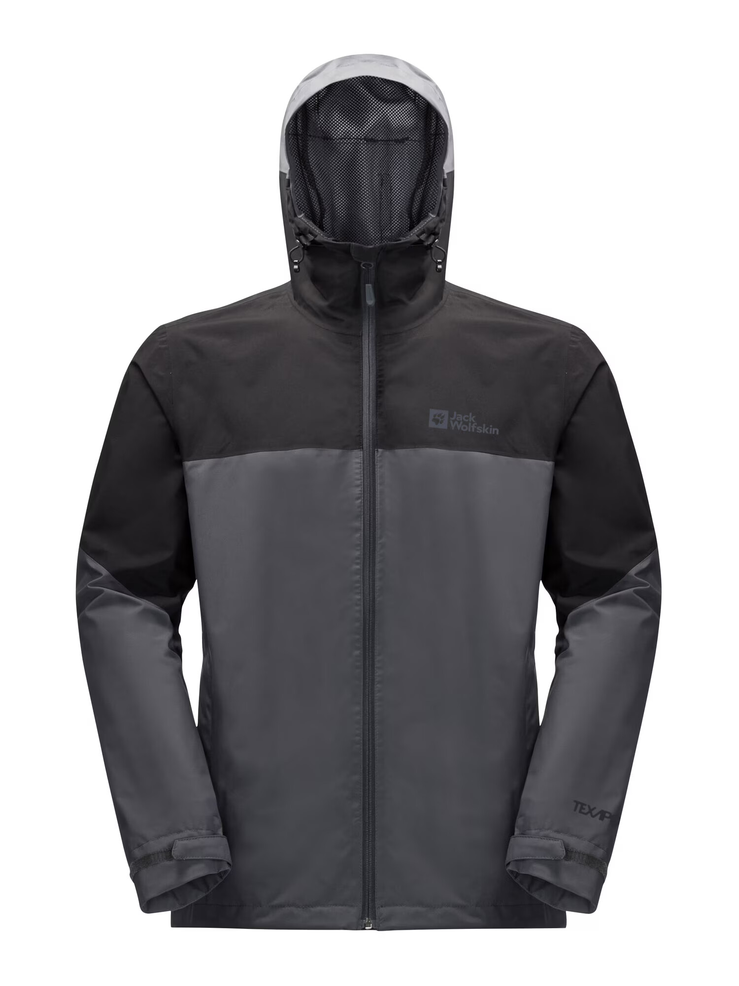 JACK WOLFSKIN Geacă outdoor 'Weiltal' gri închis / negru - Pled.ro