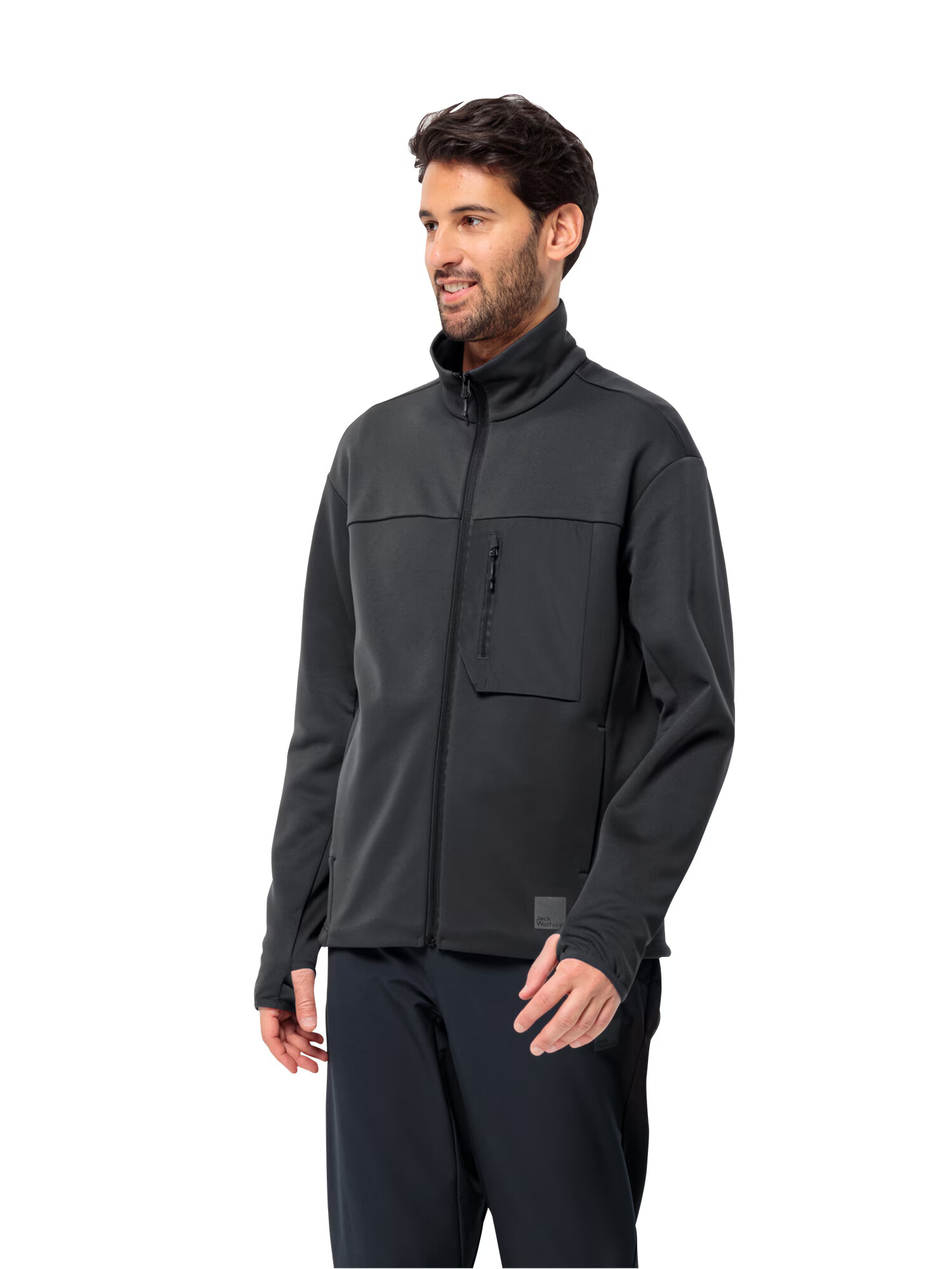 JACK WOLFSKIN Geacă sport 'BIKE COMMUTE' gri metalic - Pled.ro