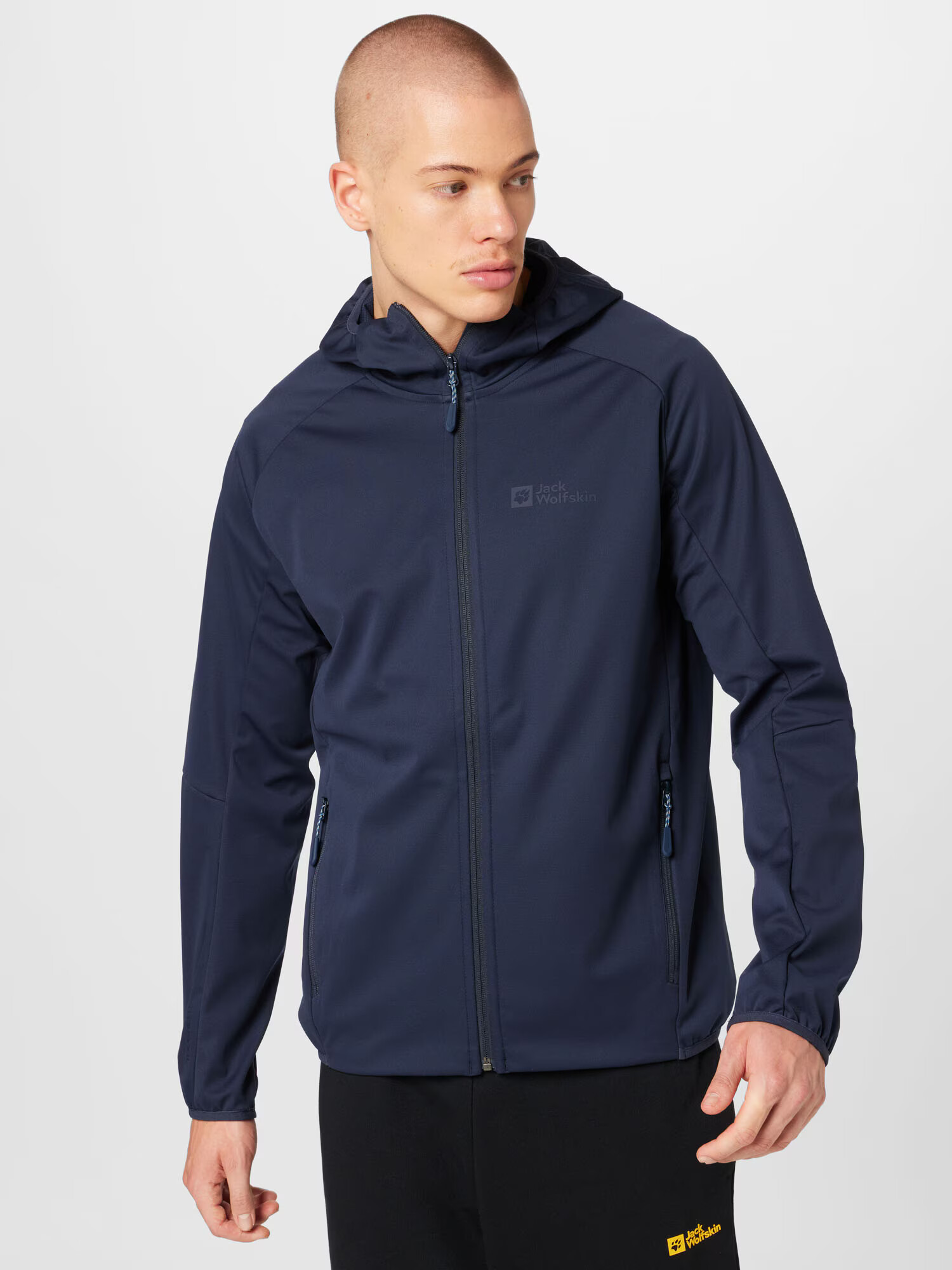 JACK WOLFSKIN Geacă outdoor 'FELDBERG' bleumarin / negru - Pled.ro