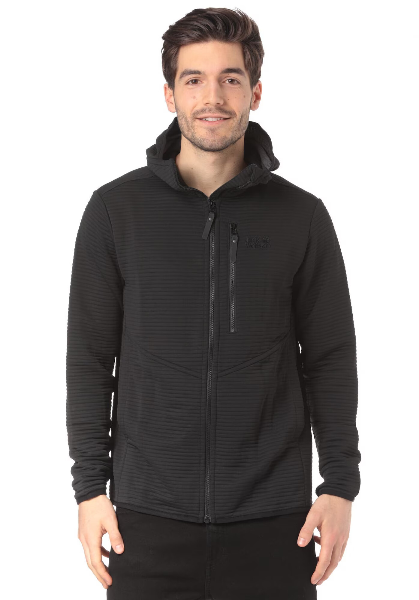 JACK WOLFSKIN Jachetă fleece funcțională negru - Pled.ro