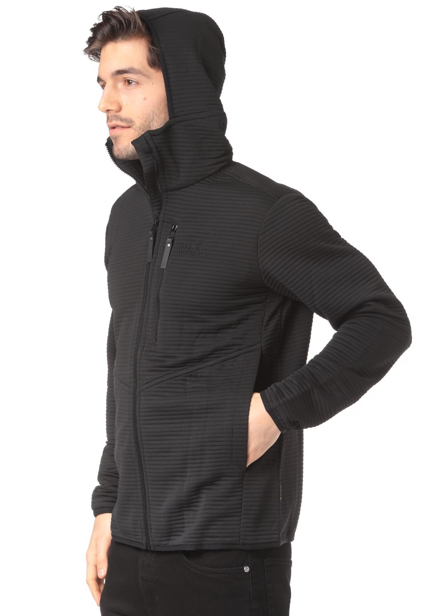 JACK WOLFSKIN Jachetă fleece funcțională negru - Pled.ro