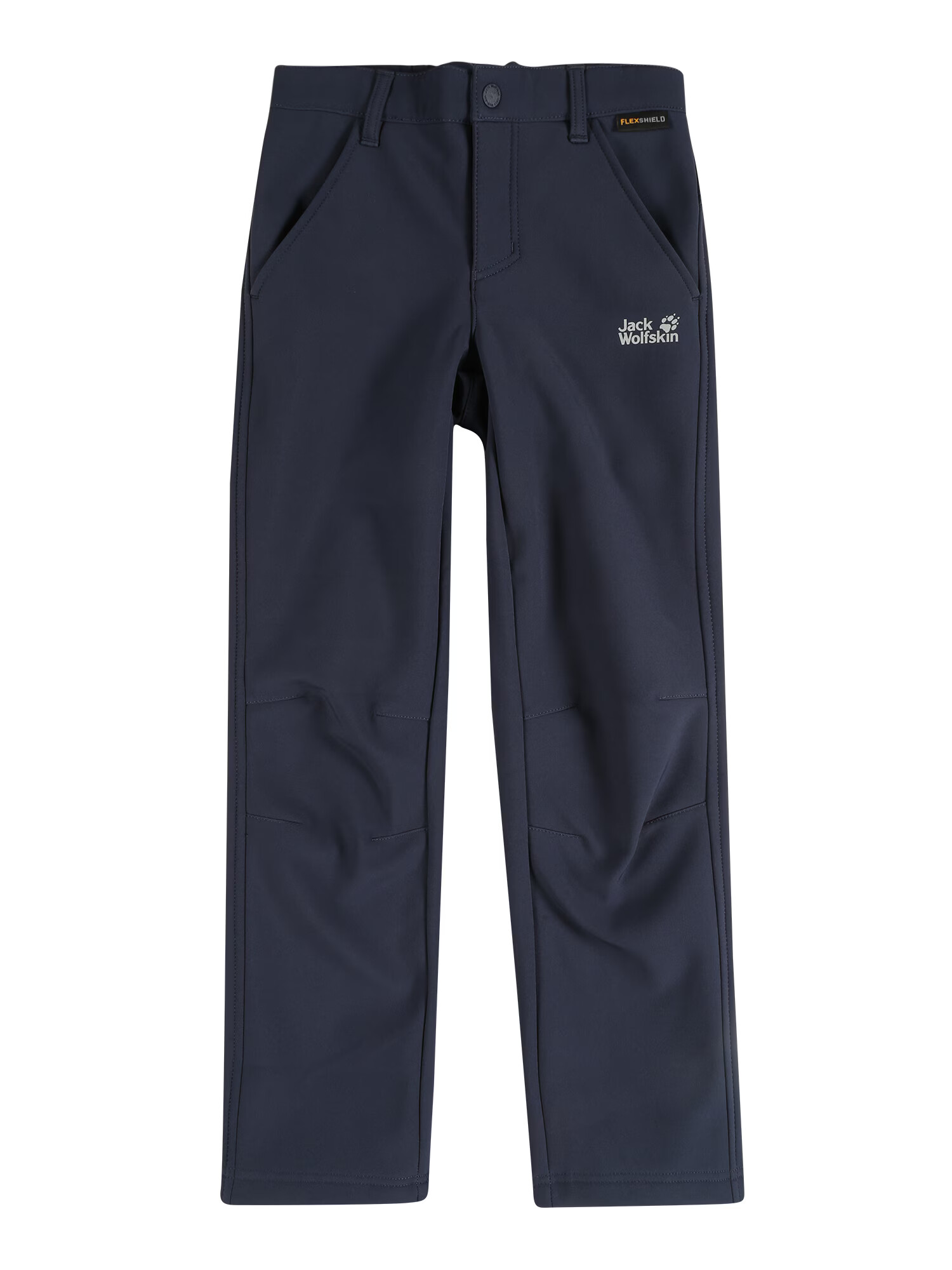 JACK WOLFSKIN Pantaloni outdoor 'Fourwinds' albastru / alb - Pled.ro