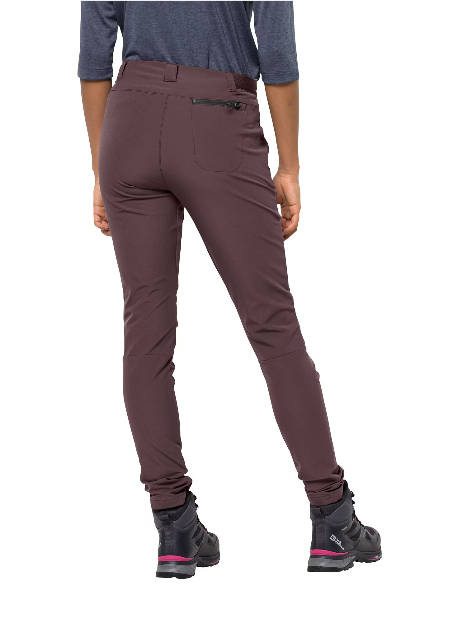 JACK WOLFSKIN Pantaloni outdoor 'GEIGELSTEIN' maro ruginiu - Pled.ro