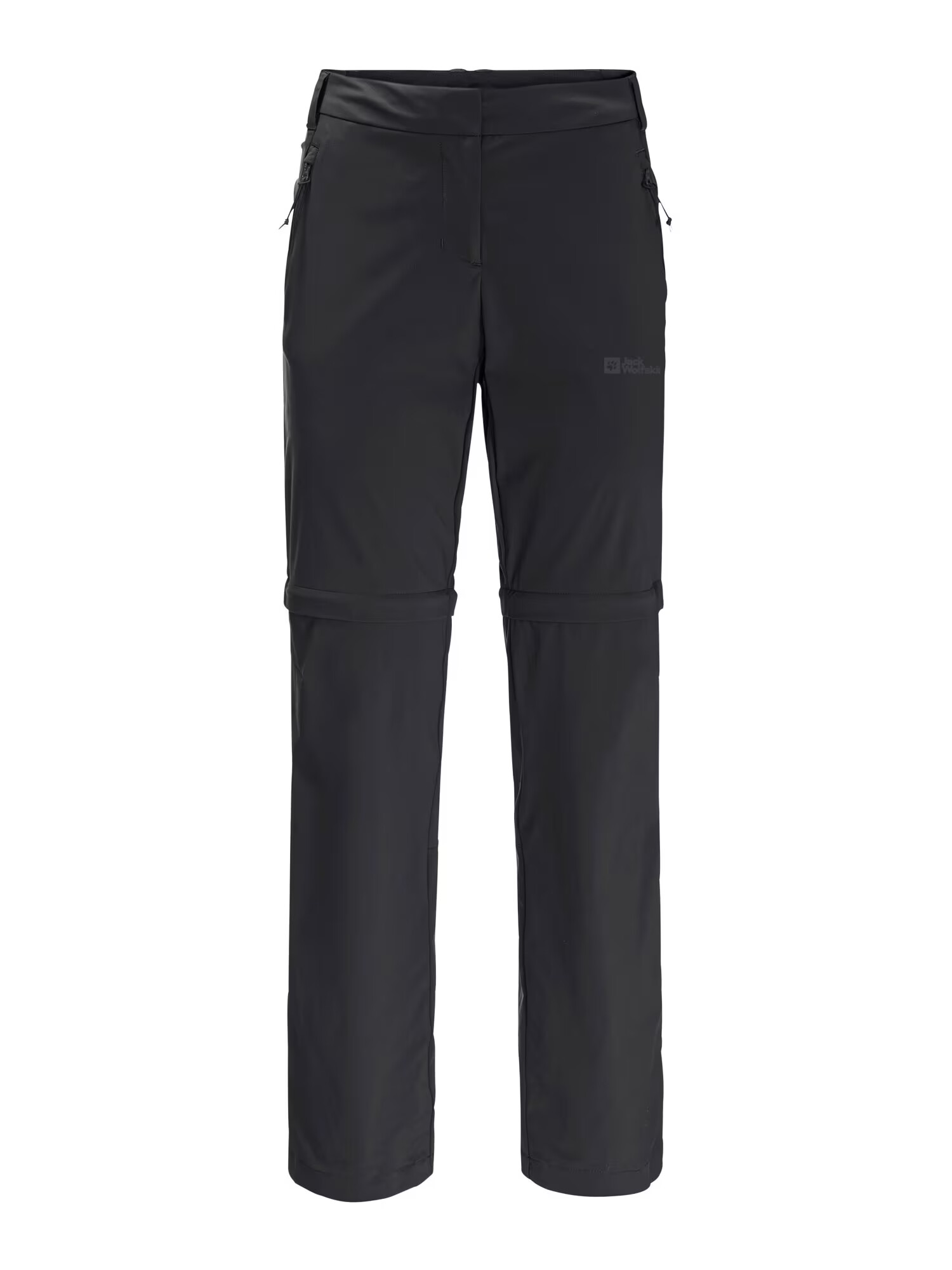 JACK WOLFSKIN Pantaloni outdoor gri închis / negru - Pled.ro