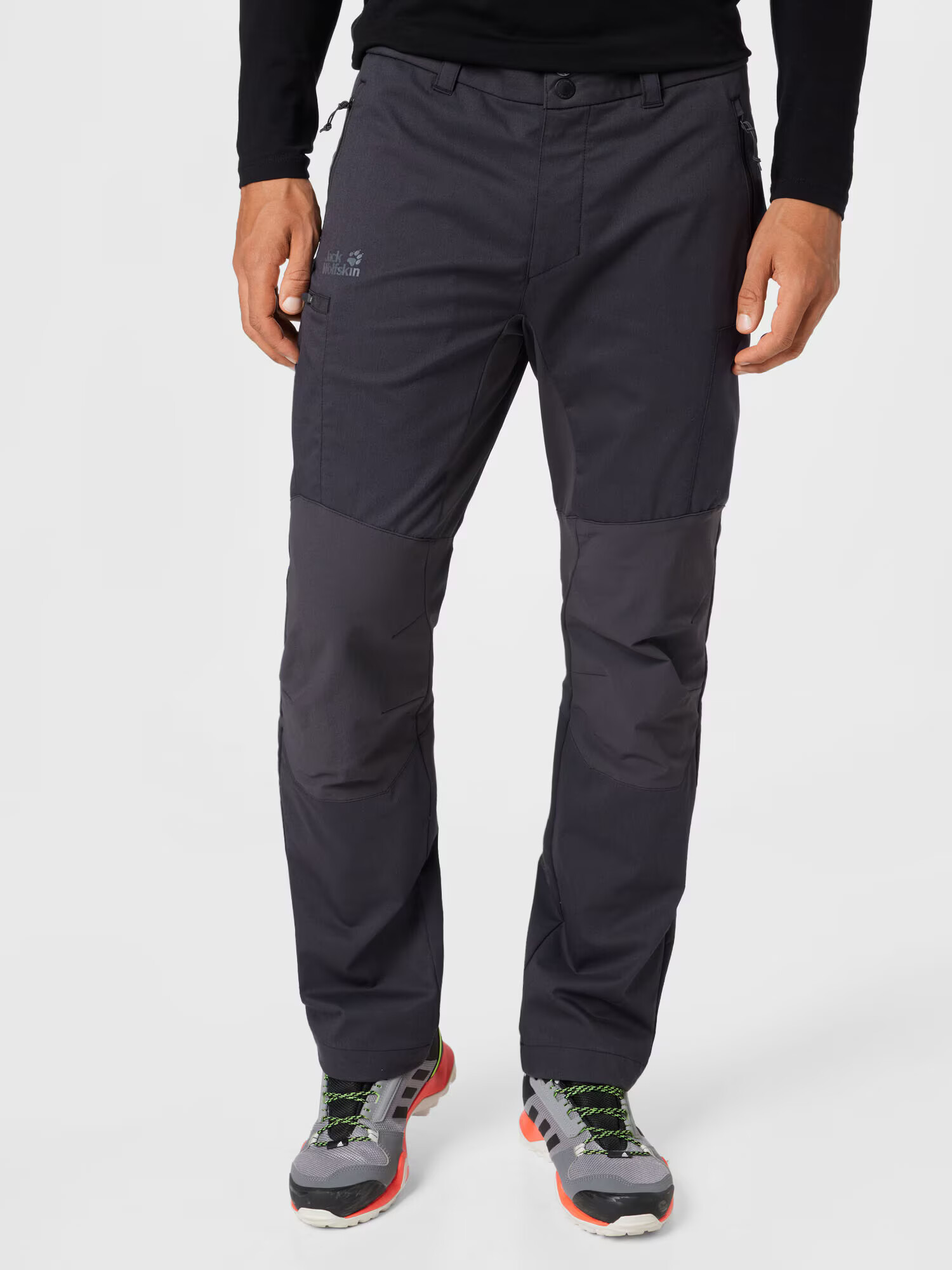 JACK WOLFSKIN Pantaloni outdoor gri metalic - Pled.ro