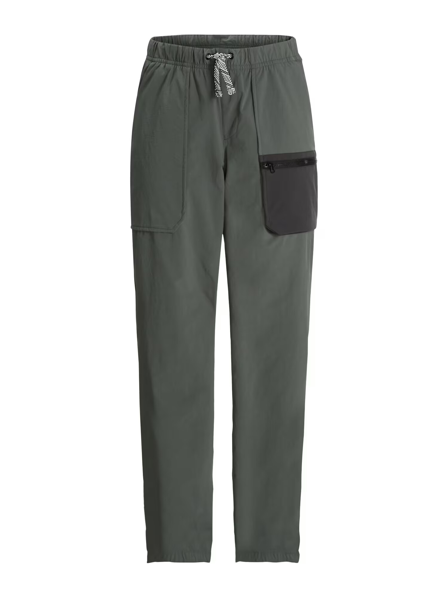 JACK WOLFSKIN Pantaloni outdoor gri / verde închis - Pled.ro