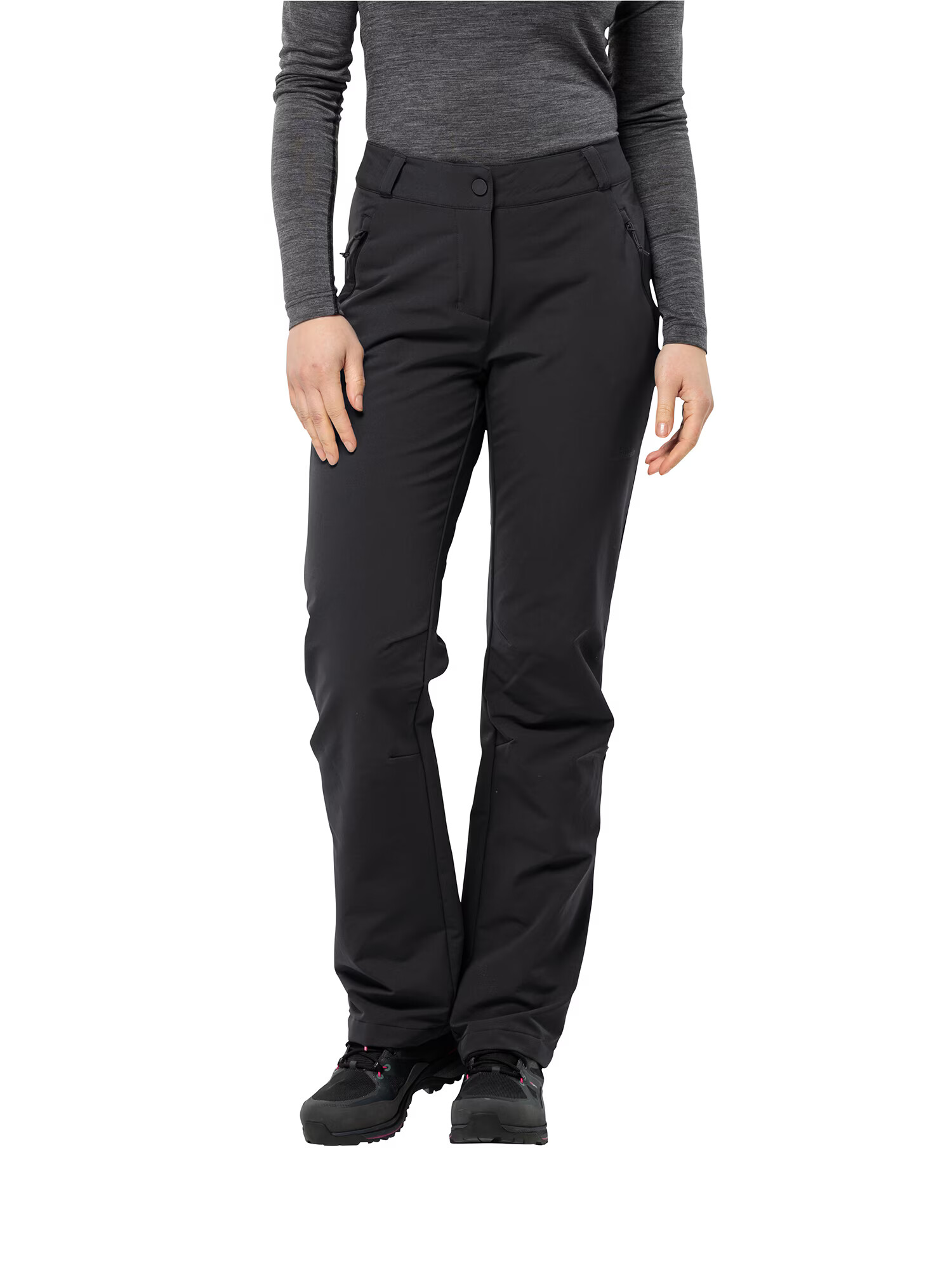 JACK WOLFSKIN Pantaloni outdoor negru - Pled.ro