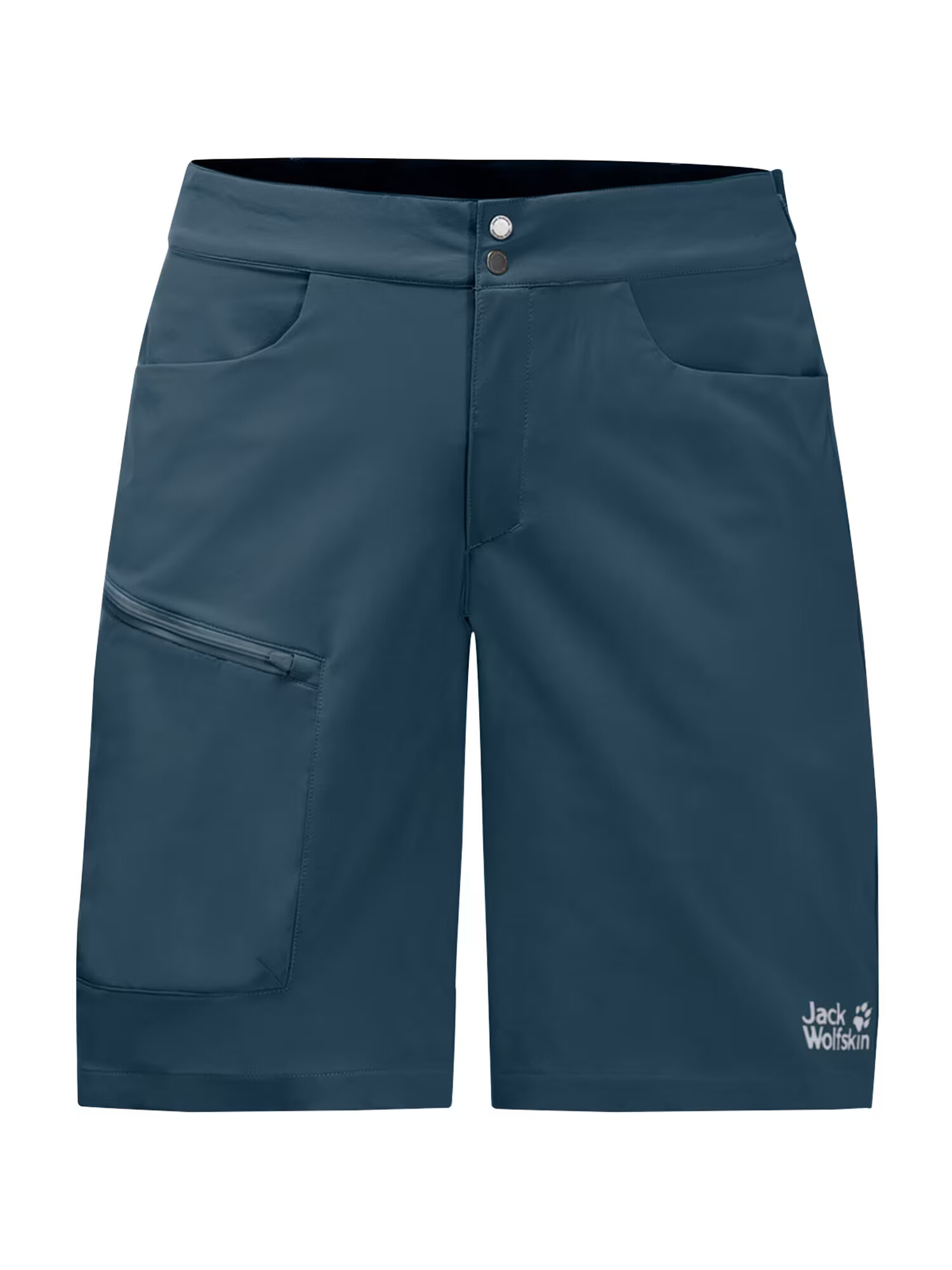 JACK WOLFSKIN Pantaloni outdoor 'Tourer' verde petrol / alb - Pled.ro