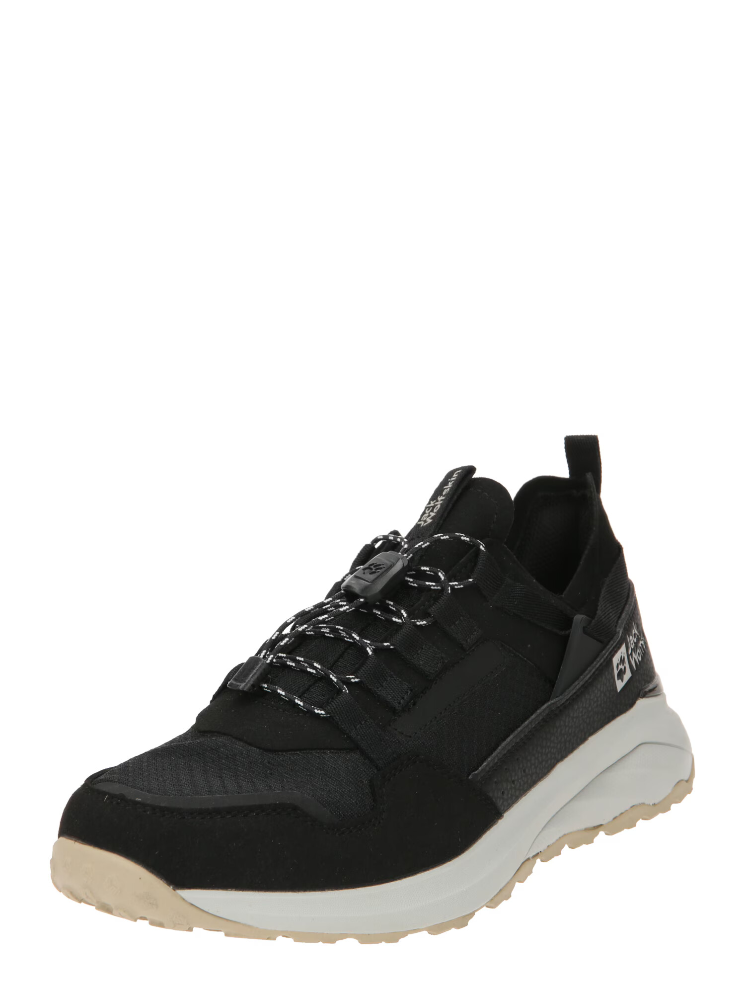 JACK WOLFSKIN Pantofi negru / alb - Pled.ro