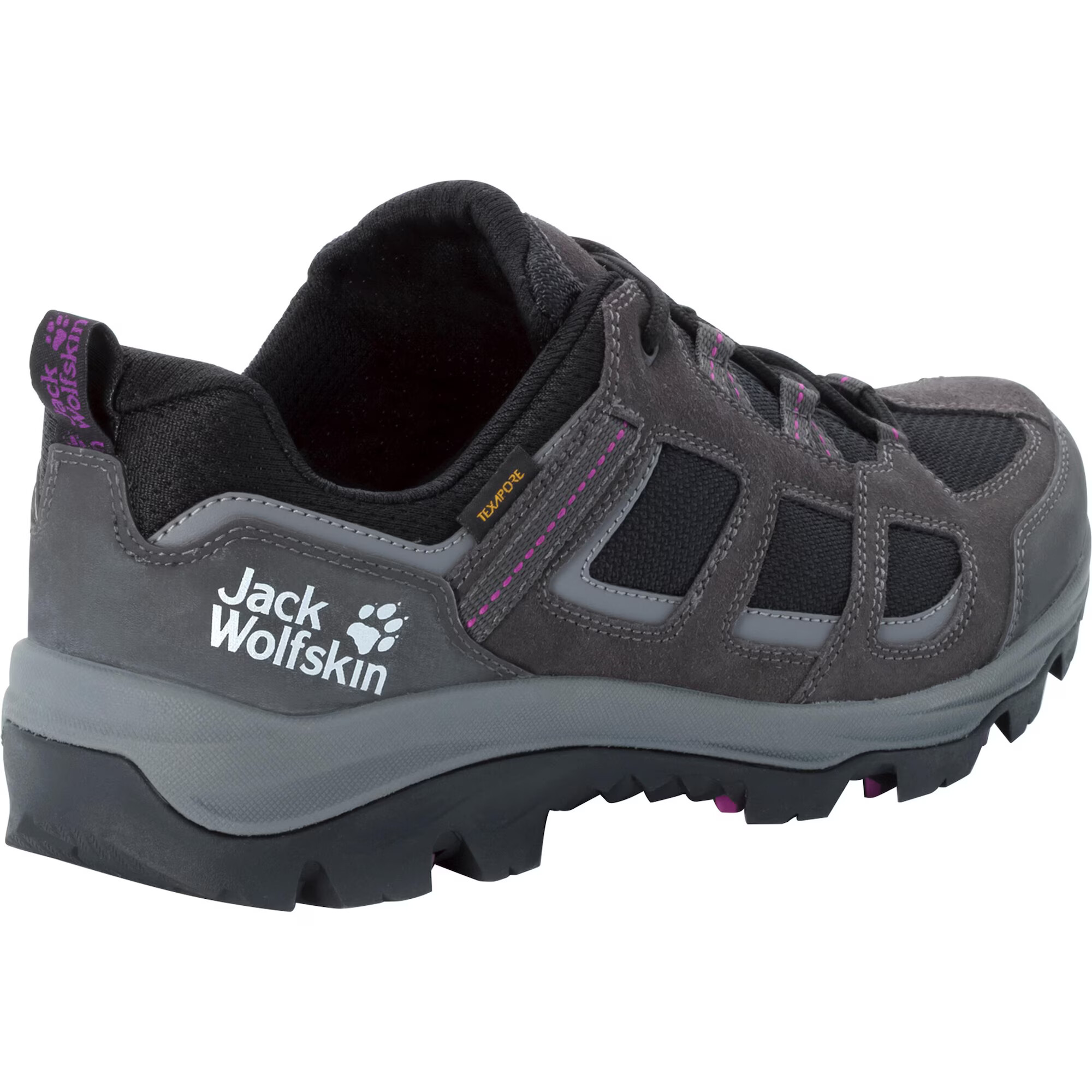 JACK WOLFSKIN Pantofi 'VOJO' gri închis / negru - Pled.ro