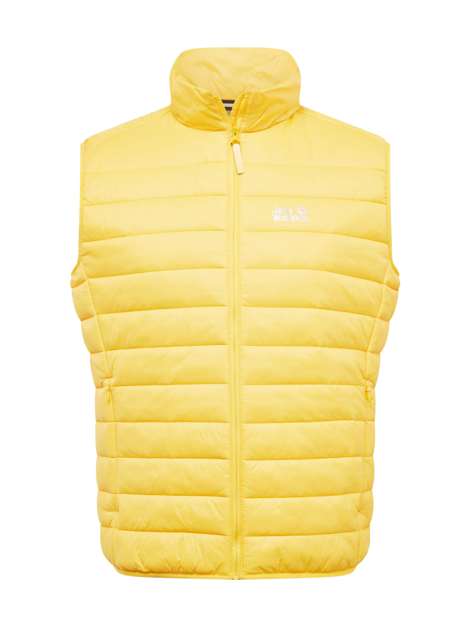 JACK WOLFSKIN Vestă sport galben / alb - Pled.ro