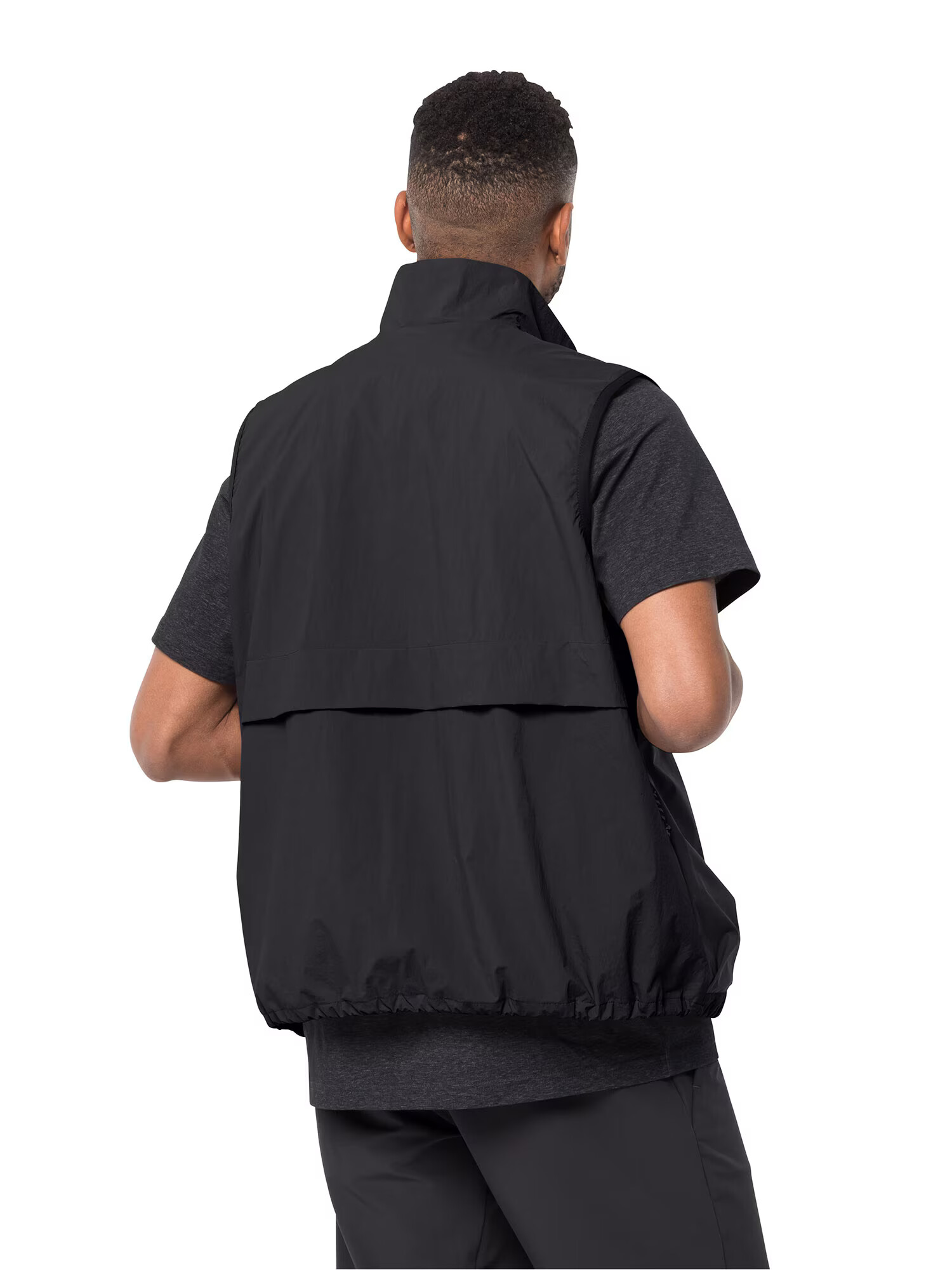 JACK WOLFSKIN Vestă sport negru - Pled.ro