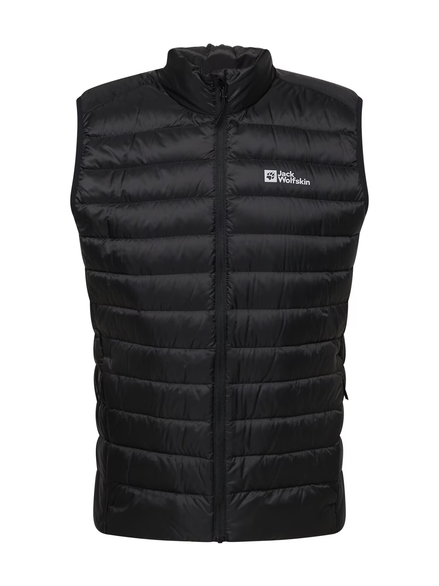 JACK WOLFSKIN Vestă sport negru / alb - Pled.ro