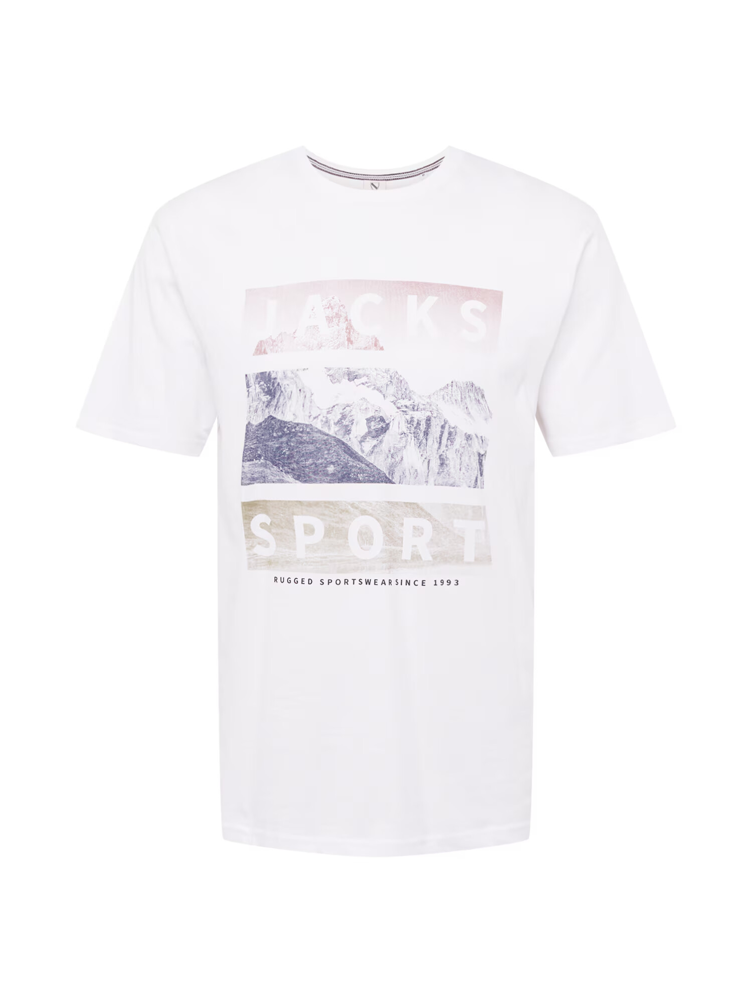 Jack's Tricou 'Mountain' mai multe culori / alb - Pled.ro