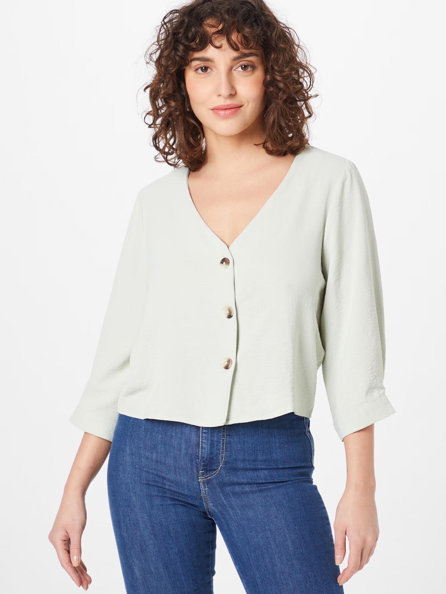 JDY Top verde pastel - Pled.ro