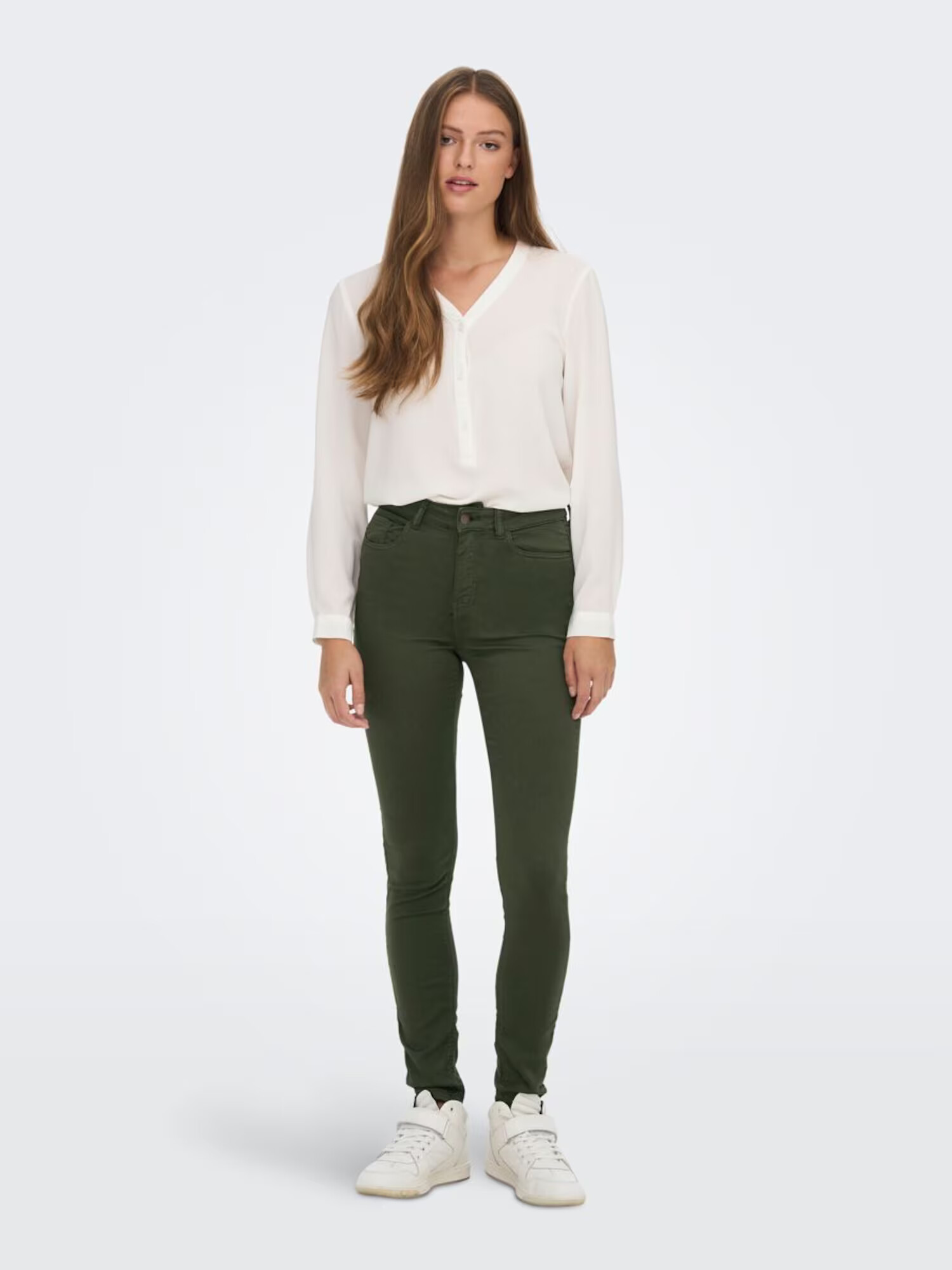 JDY Jeans 'Lara' verde închis - Pled.ro