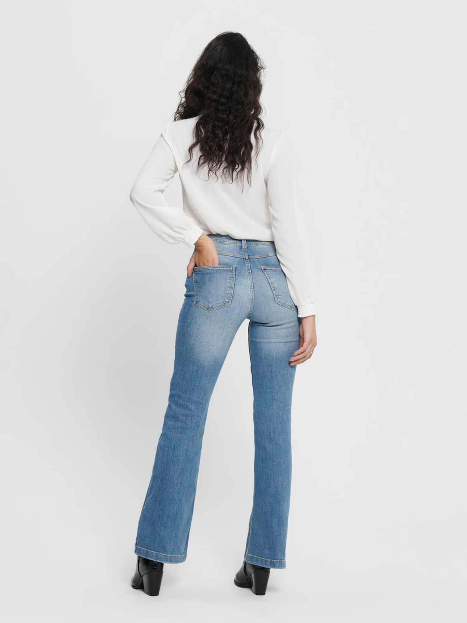 JDY Jeans 'Flora' albastru denim - Pled.ro