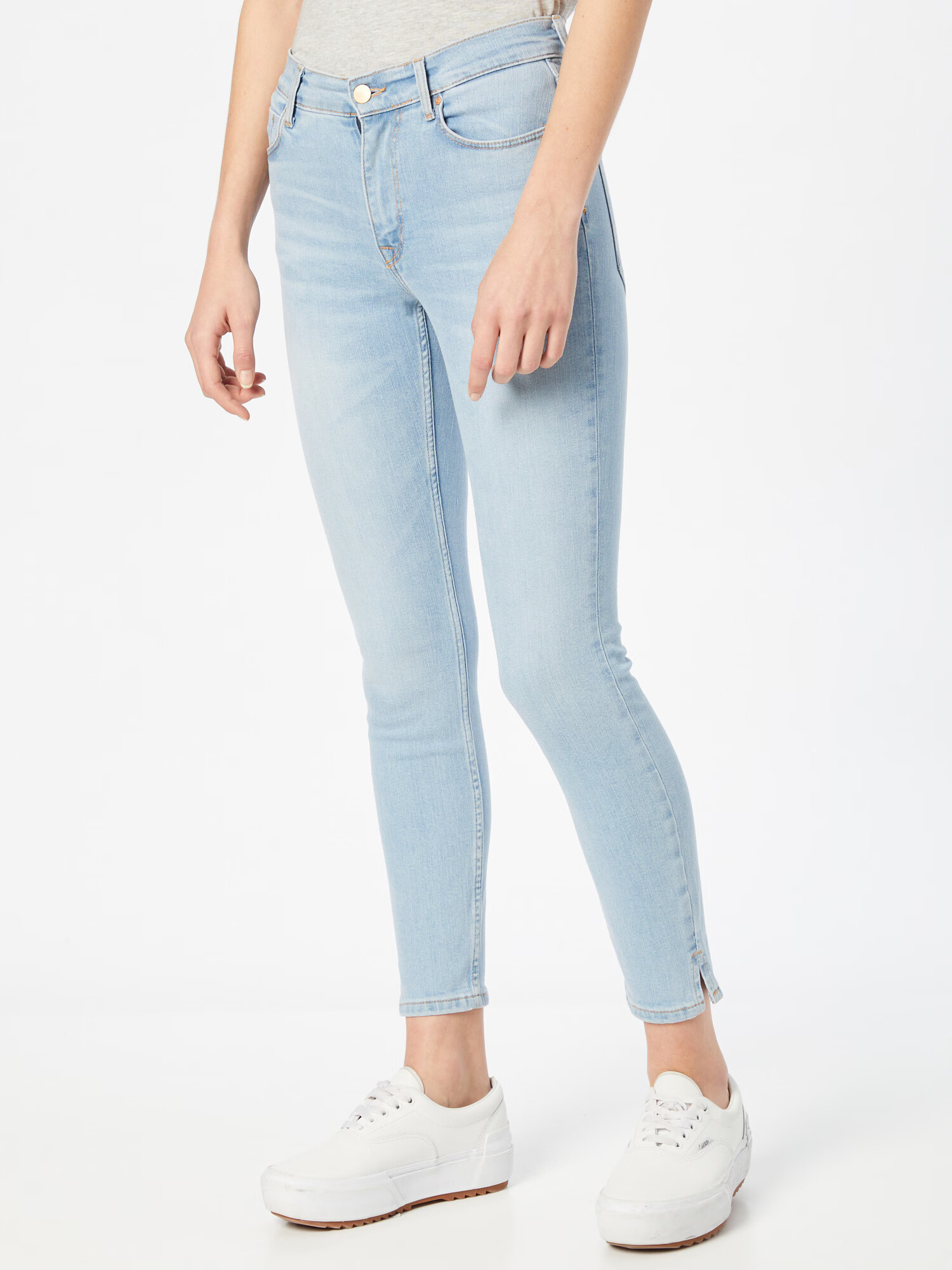 JDY Jeans 'Kiza' albastru / maro - Pled.ro