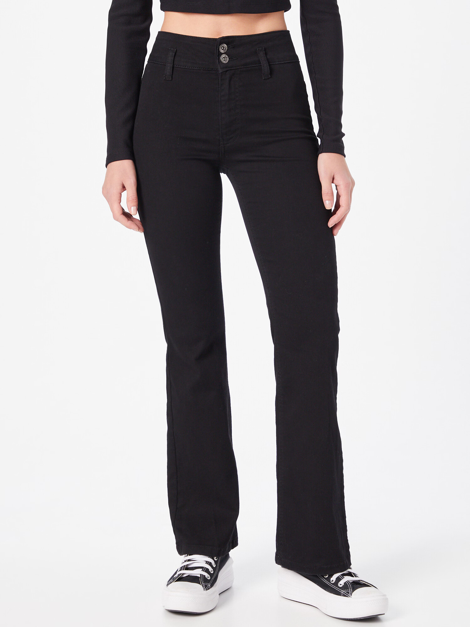 JDY Jeans 'New Nikki' negru denim - Pled.ro