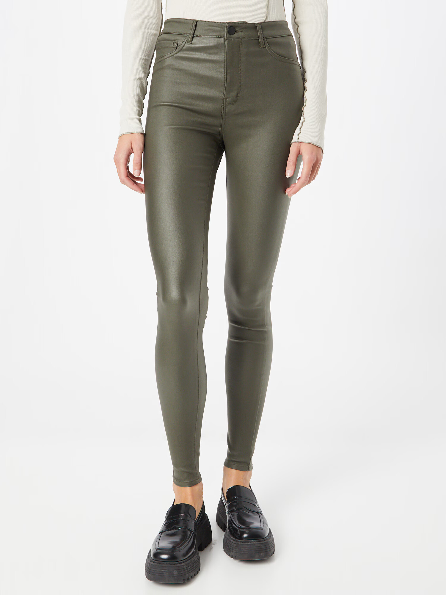 JDY Jeans 'New Thunder' verde închis - Pled.ro